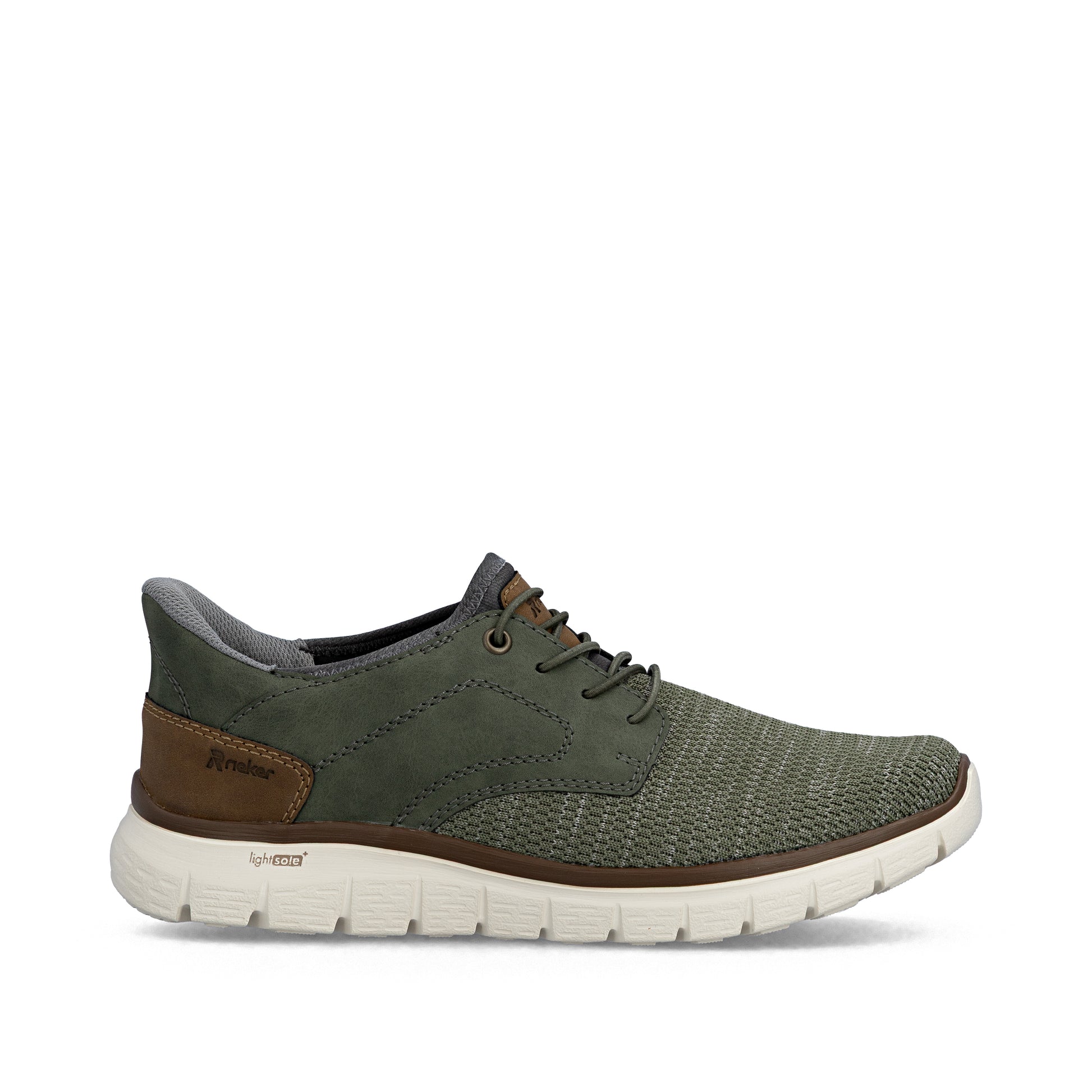 Green Elasticated Shoes for Men | Rieker B6658-52