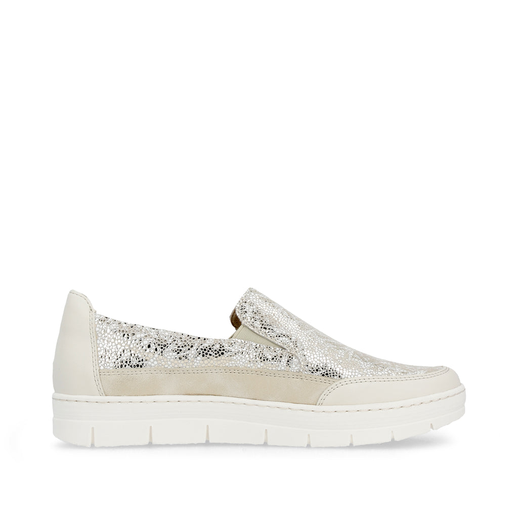 Metallic Elasticated Shoes for Women | Remonte D5829-90