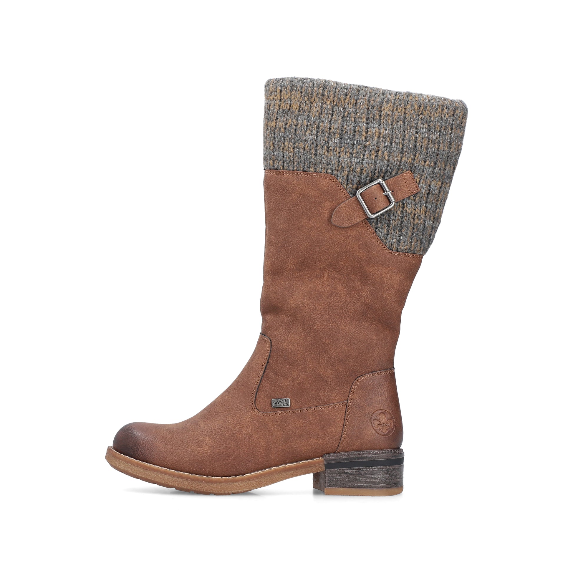 Brown Zip Boots for Women | Rieker 94692-24