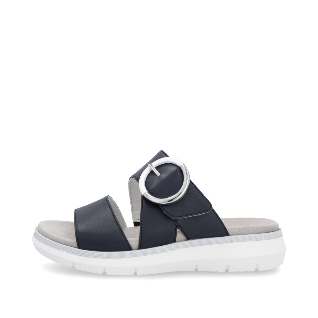 Blue Hook & Loop Sandals for Women | Remonte D2K51-14