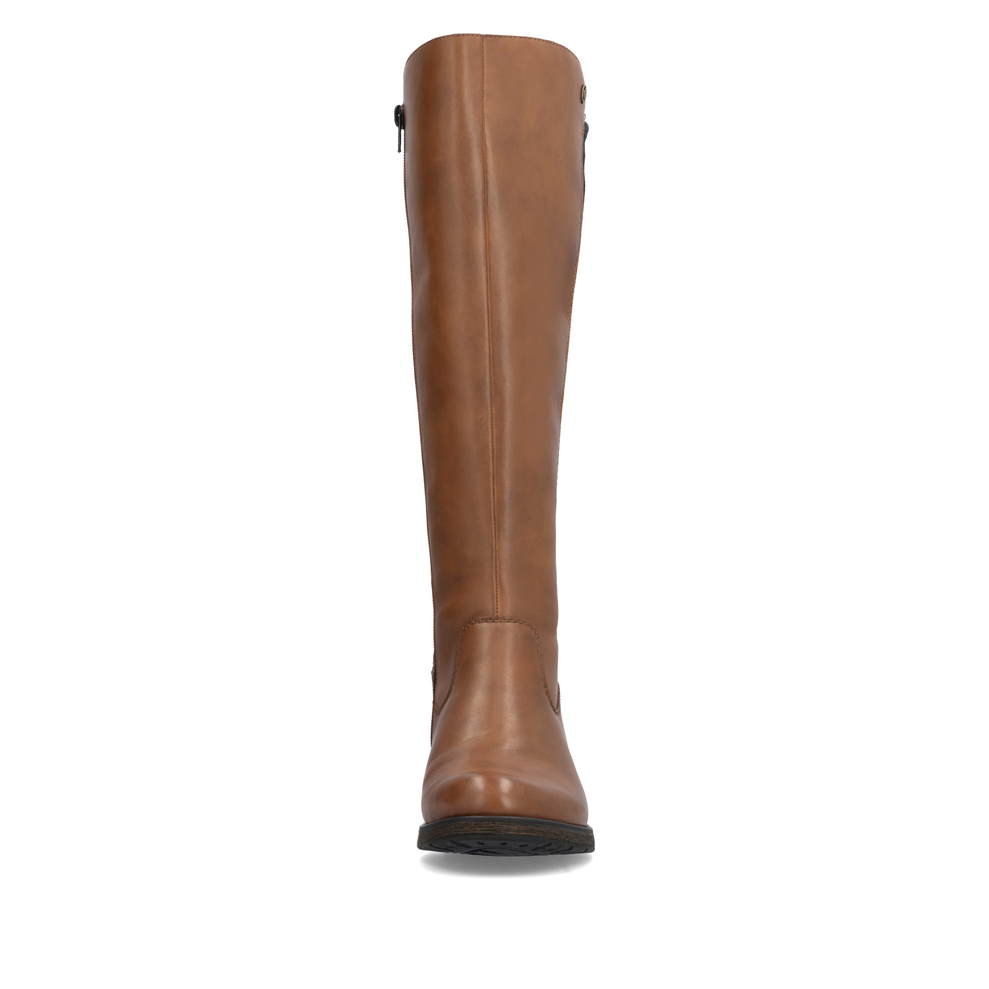 Brown Zip Boots for Women | Rieker Z9591-23