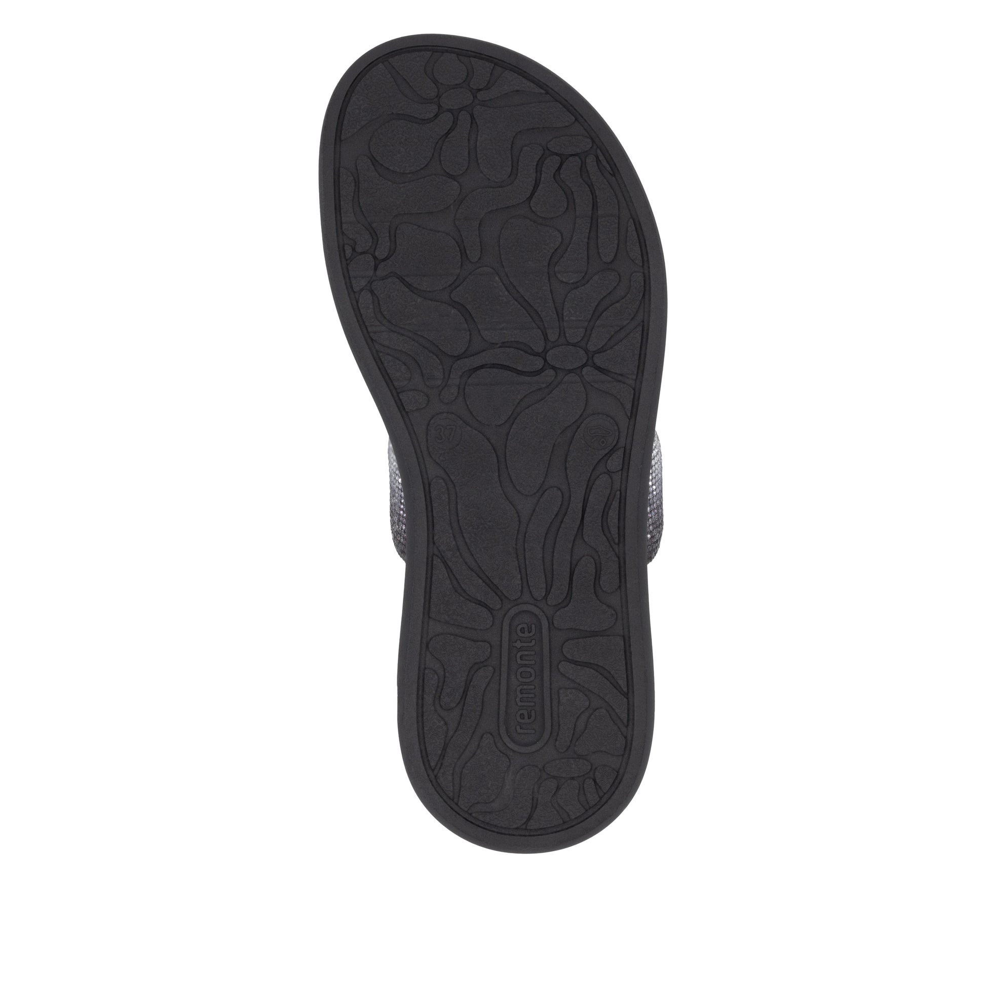 Black Slip-On Sandals for Women | Remonte D2N50-03