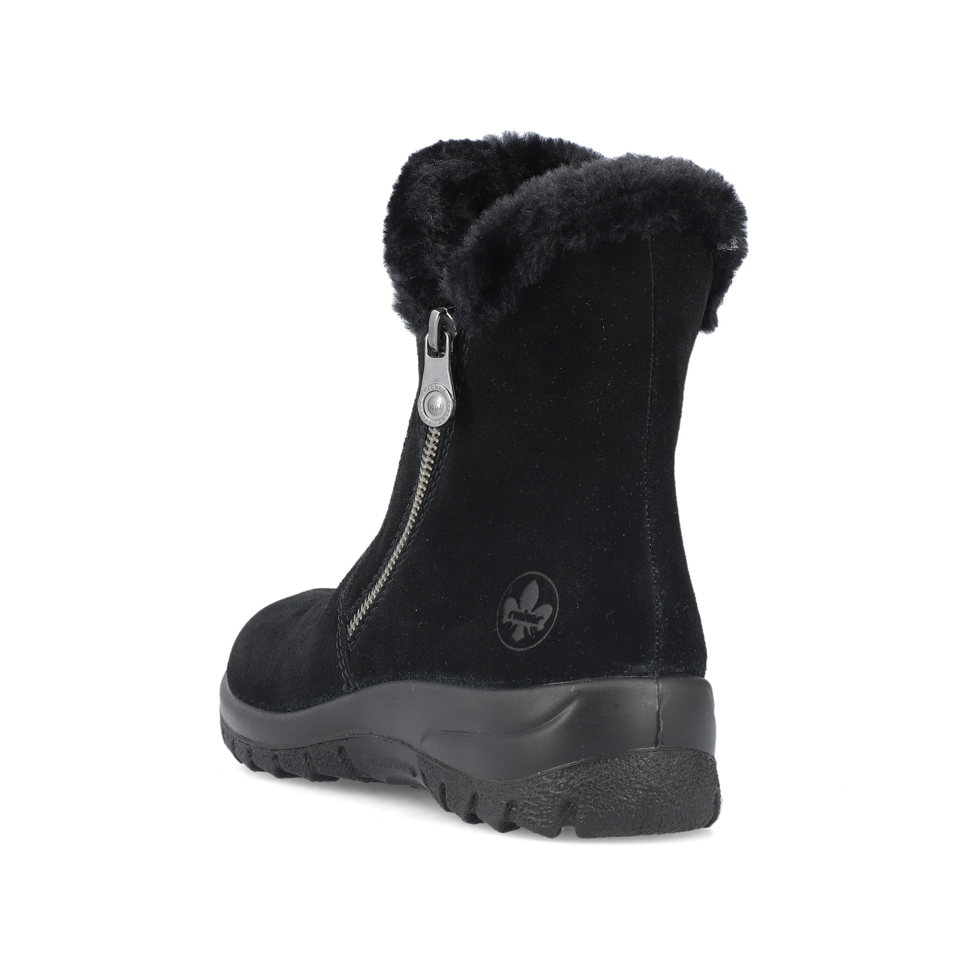 Black Zip Boots for Women | Rieker L7162-00