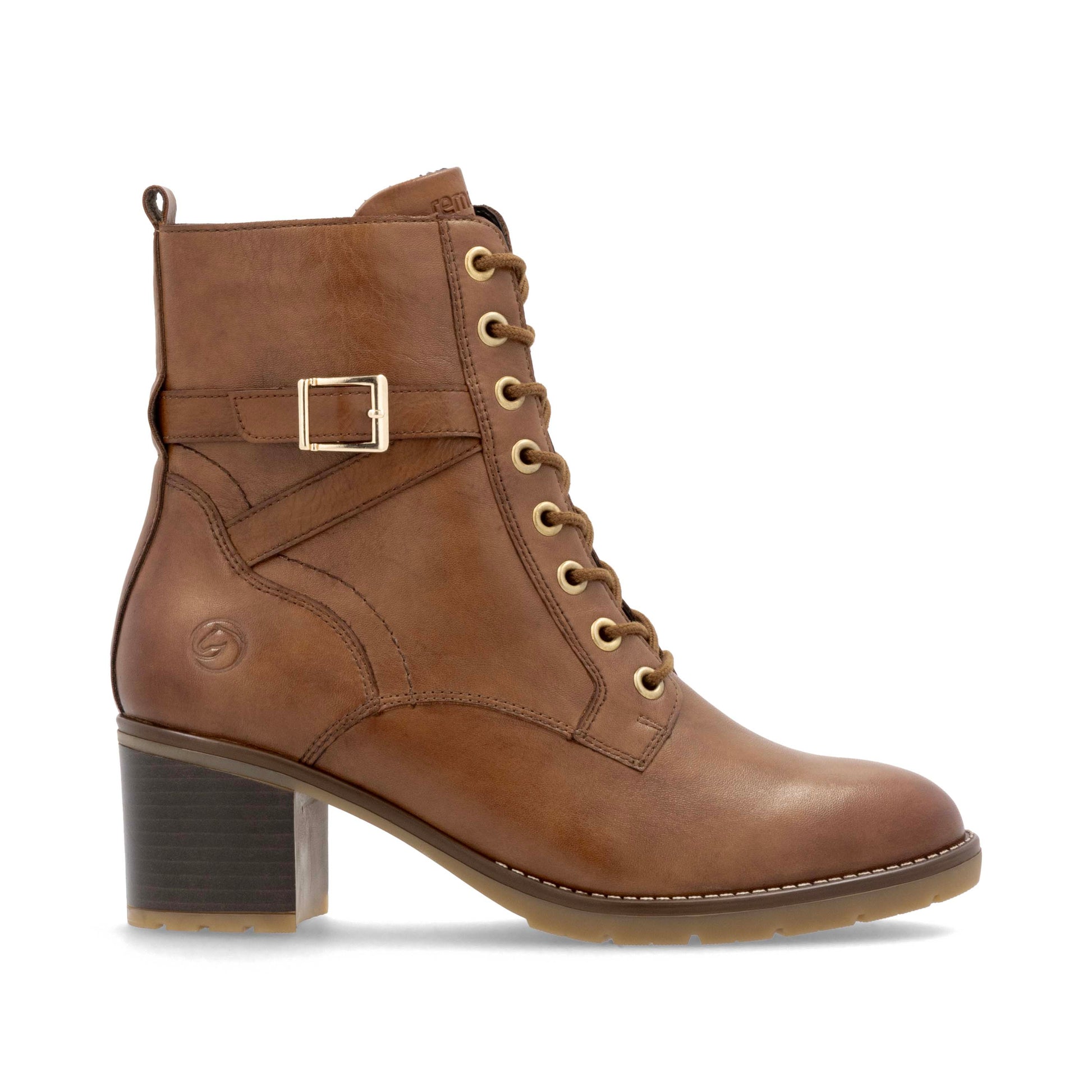 Brown Zip Boots for Women | Remonte D2A74-24