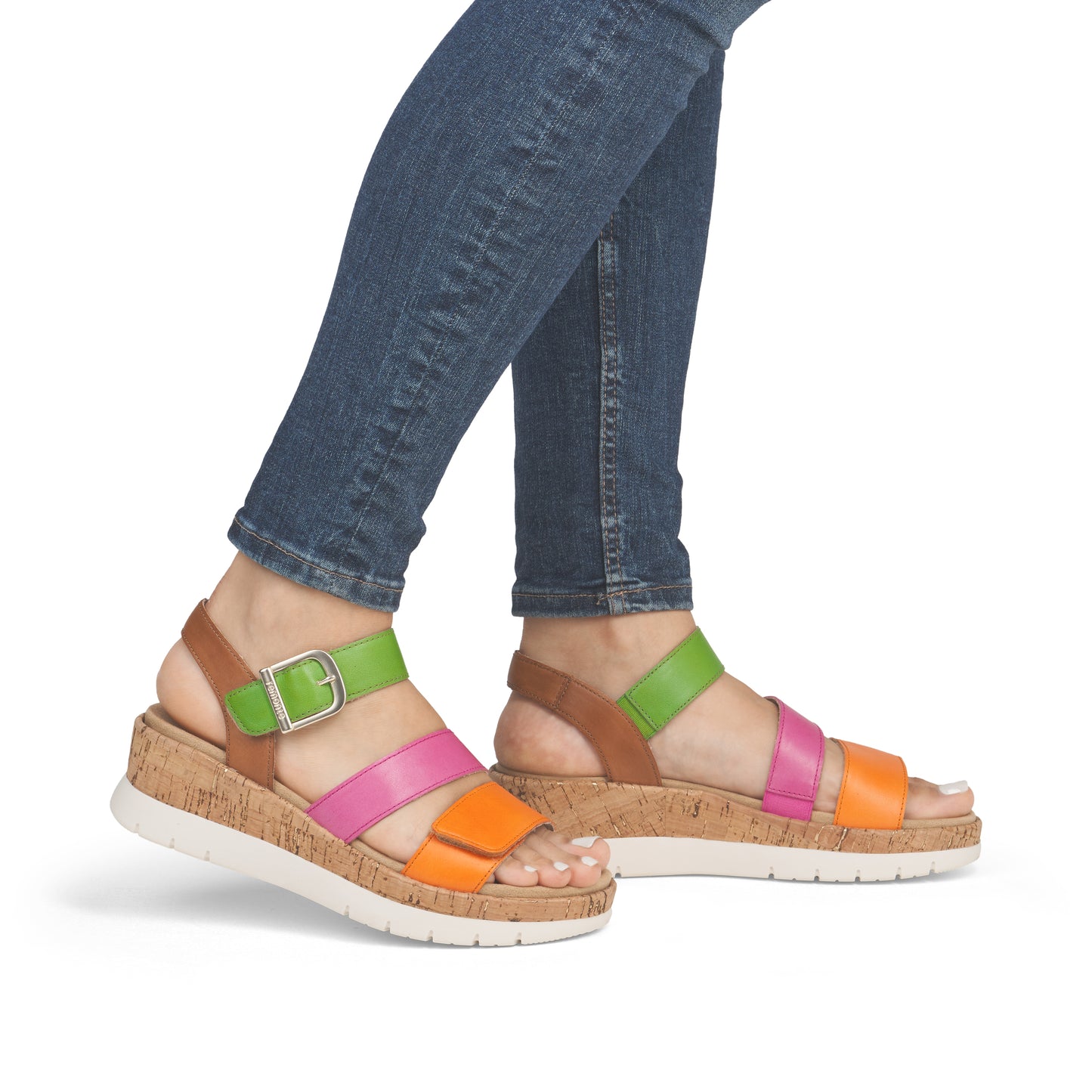 remonte Woman's Sandals - Multi-Coloured | D2P50-90