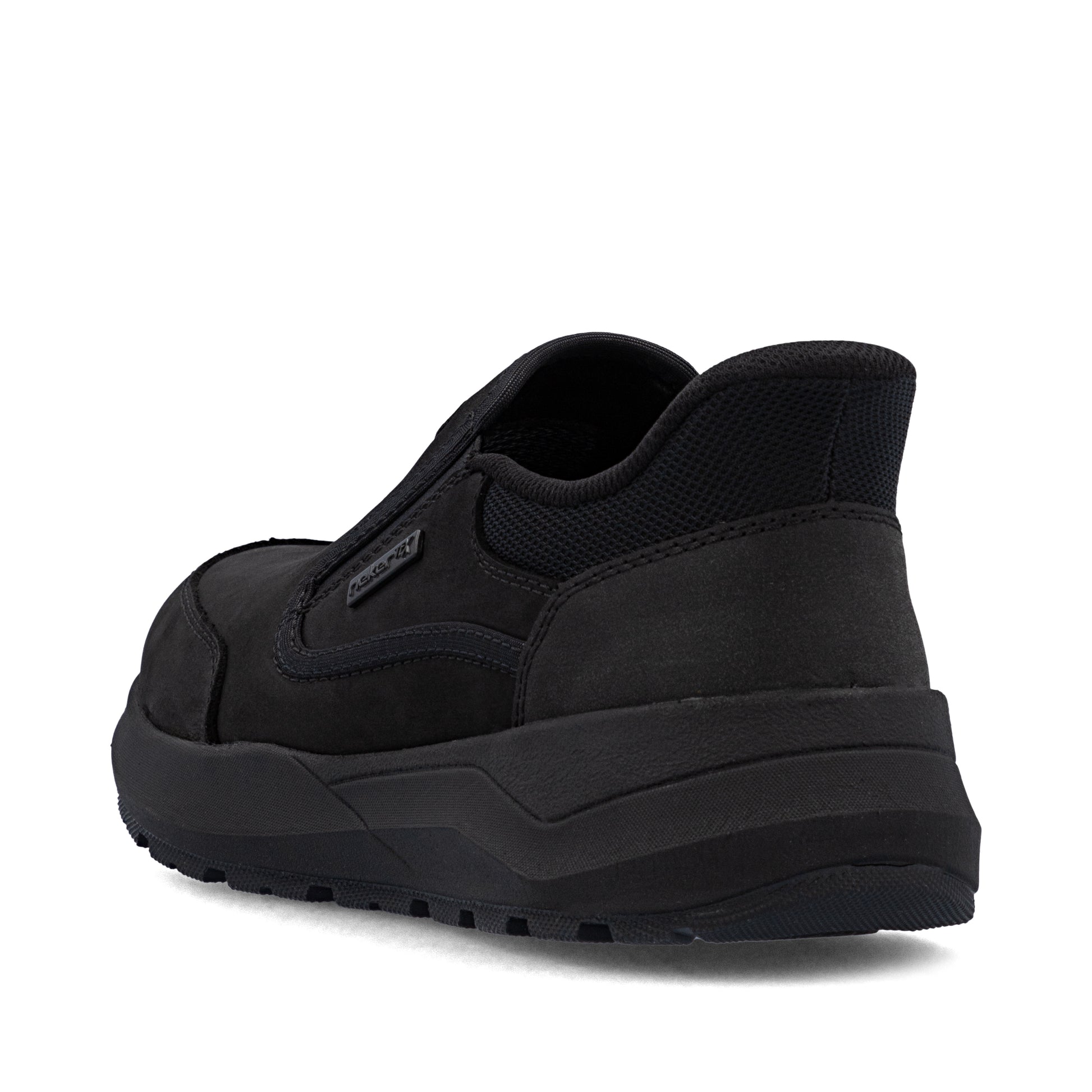 Black Elasticated Shoes for Men | Rieker 06052-00