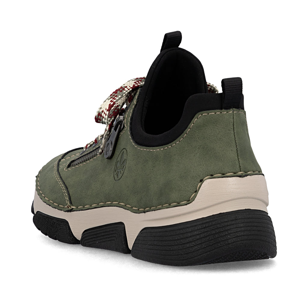 Green Elasticated Shoes for Women | Rieker 45973-54