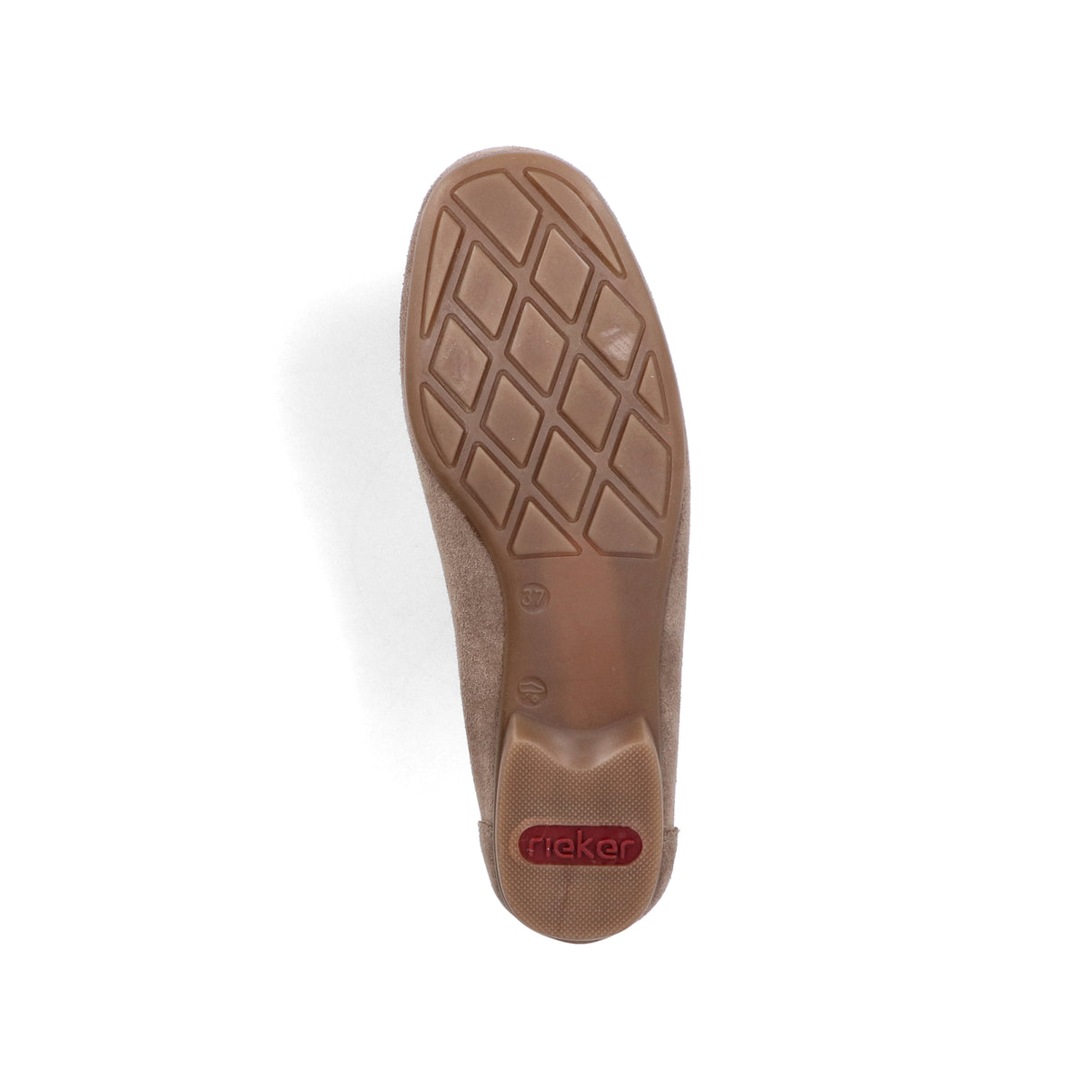 Rieker Women's Beige Loafer Shoe | 40051-62