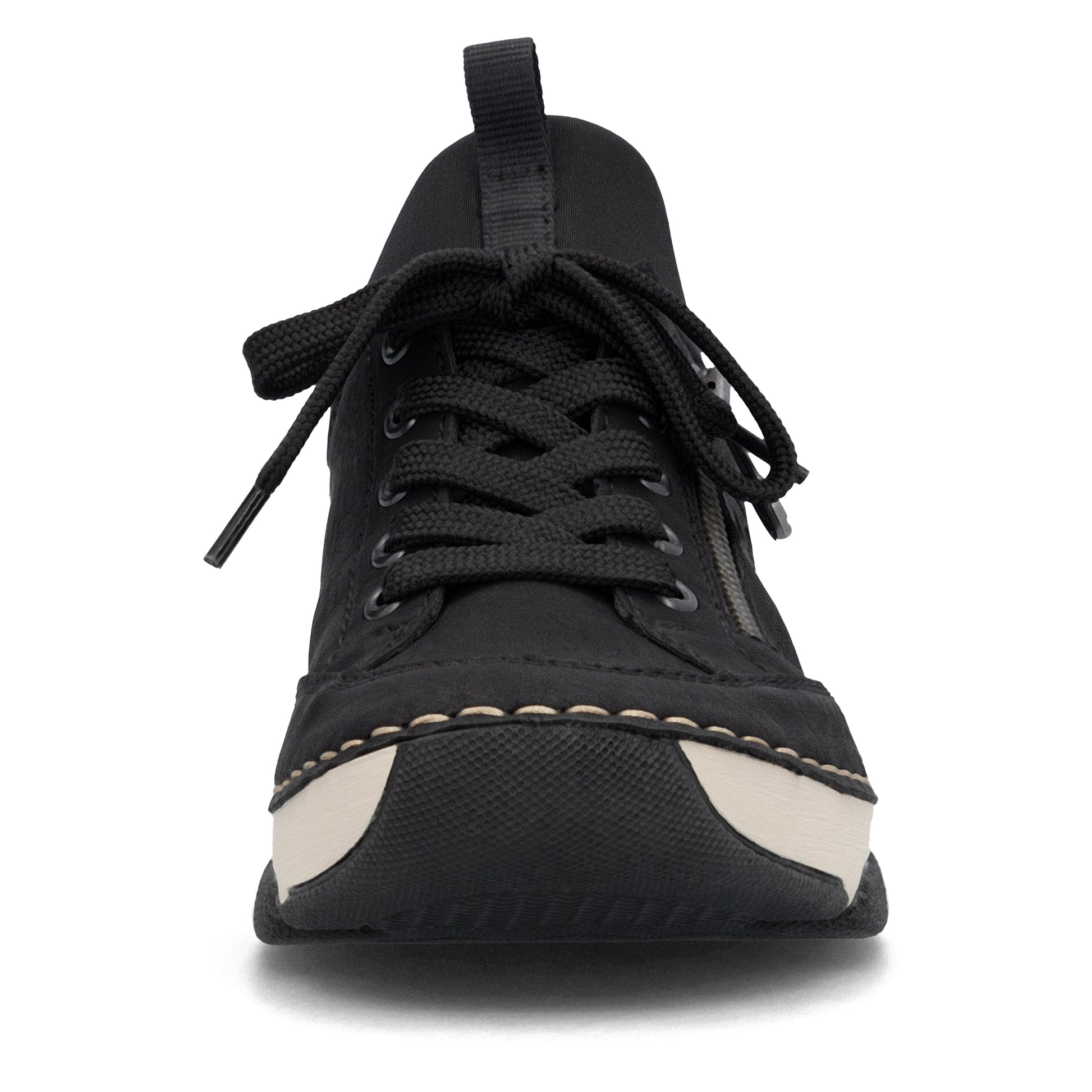 Black Elasticated Shoes for Women | Rieker 45973-00