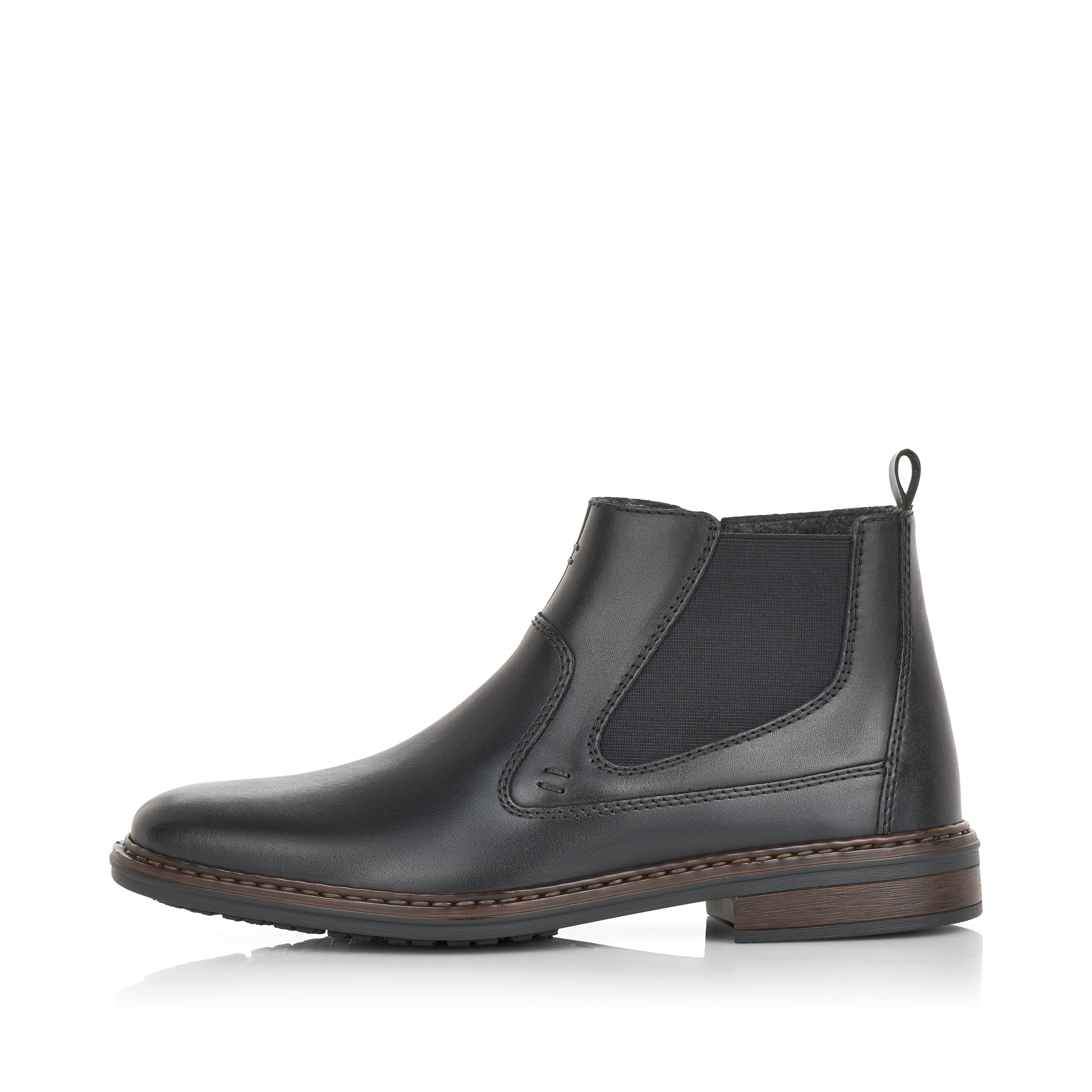 Black Zip Boots for Men | Rieker 37662-00