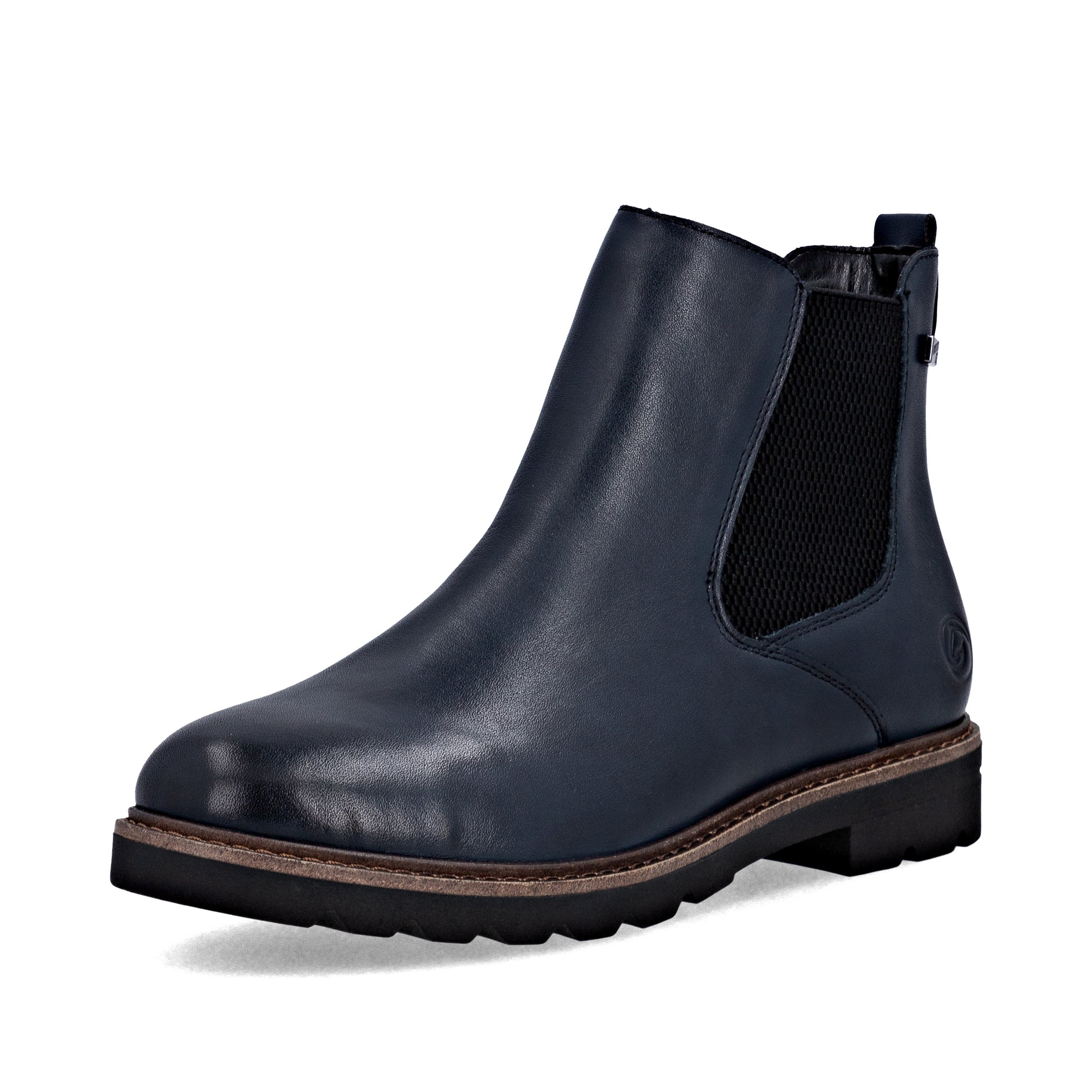 Blue Zip Boots for Women | Remonte D2Q70-14