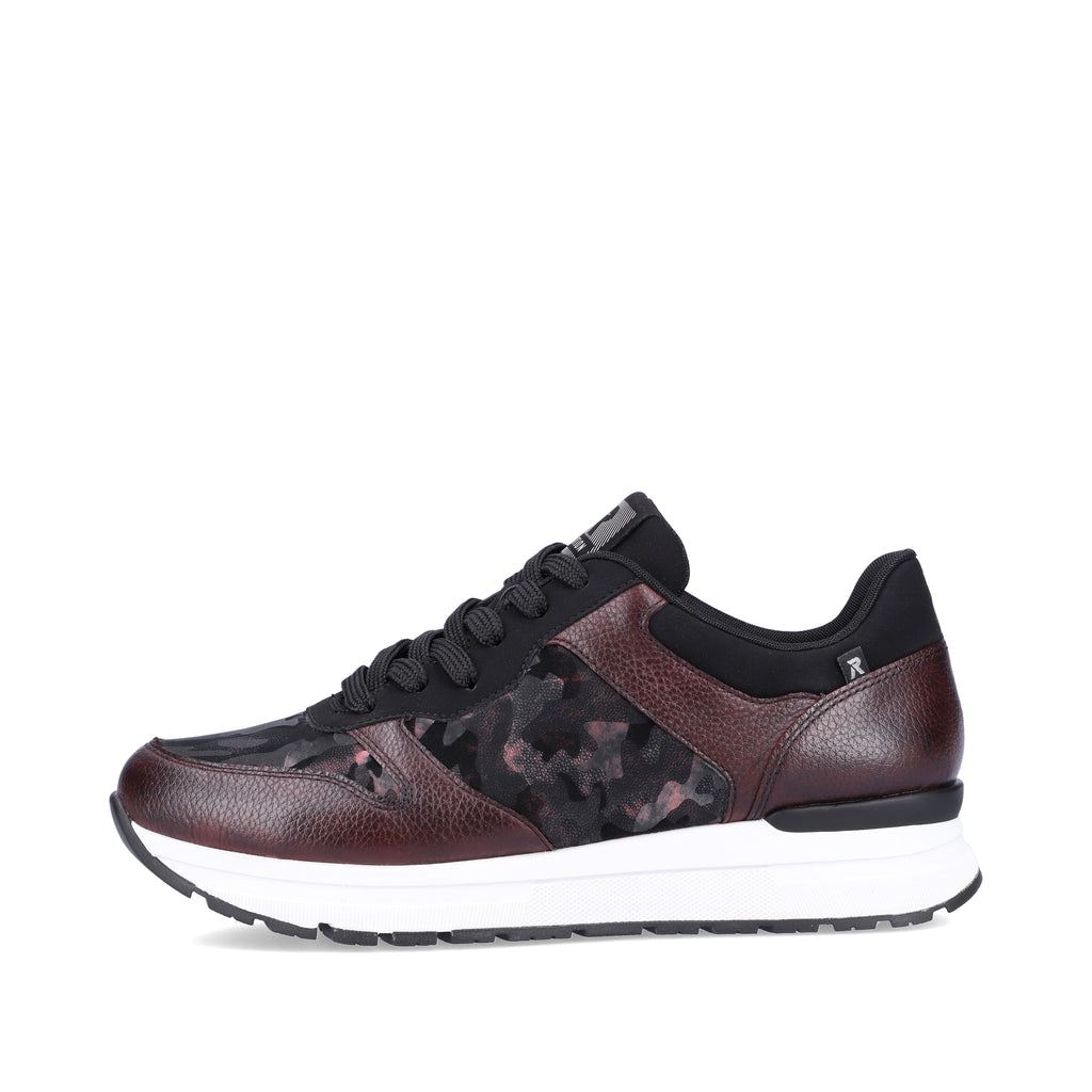 Red Lace-Up Shoes for Women | Rieker Sport 40804-35