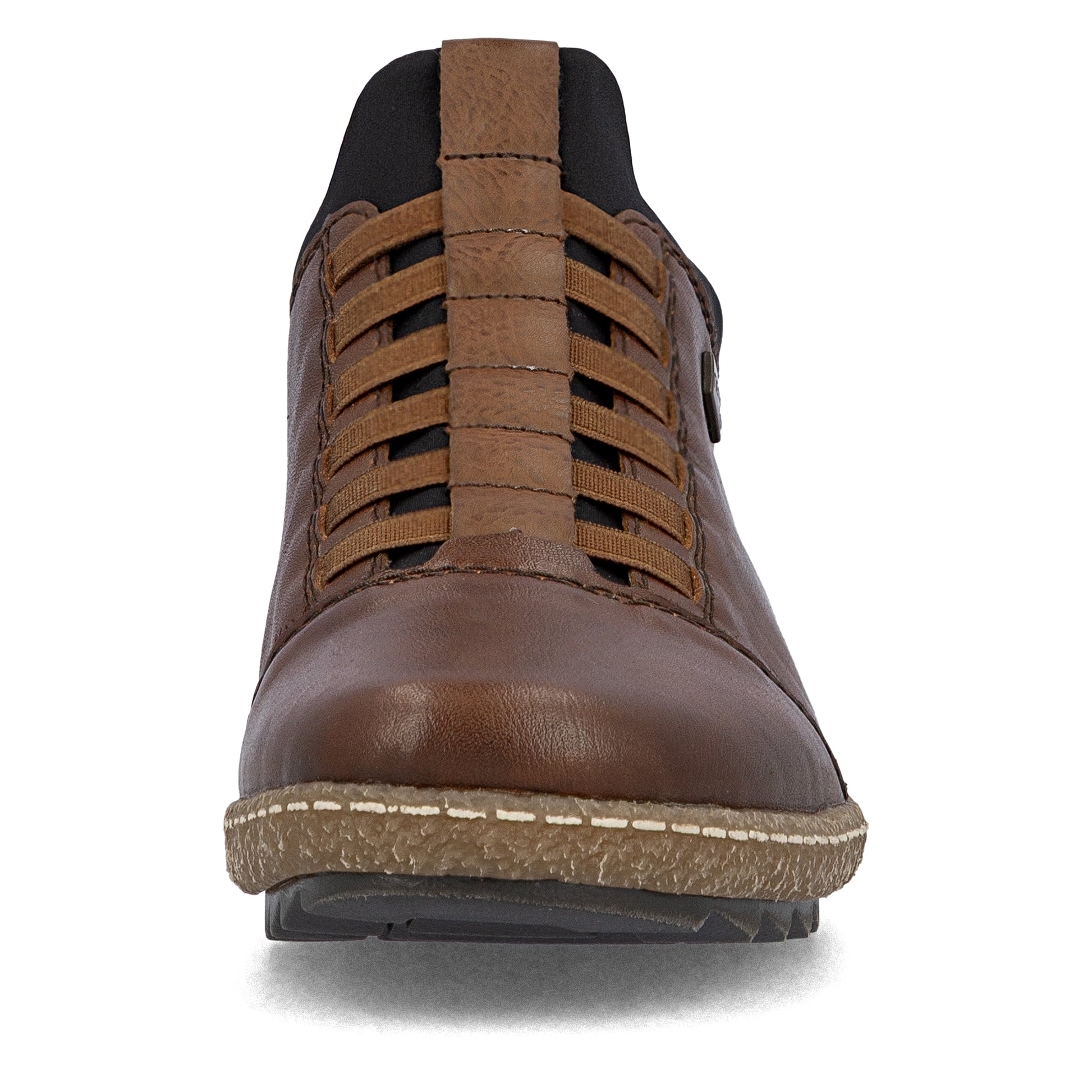 Brown Elasticated Shoes for Women | Rieker L7562-22