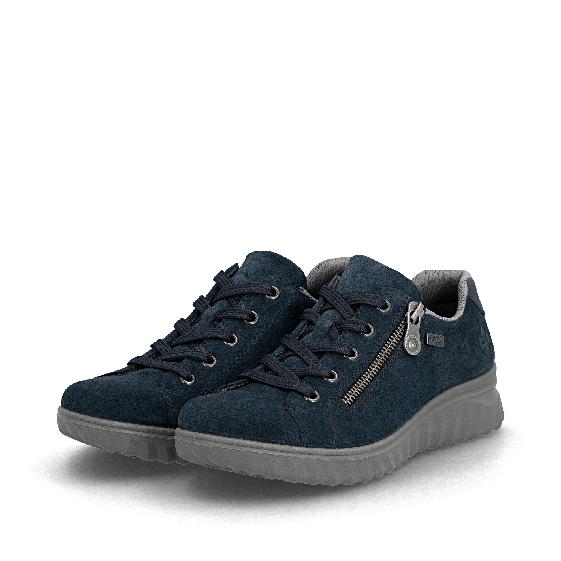 Blue Zip Shoes for Women | Rieker 59000-14
