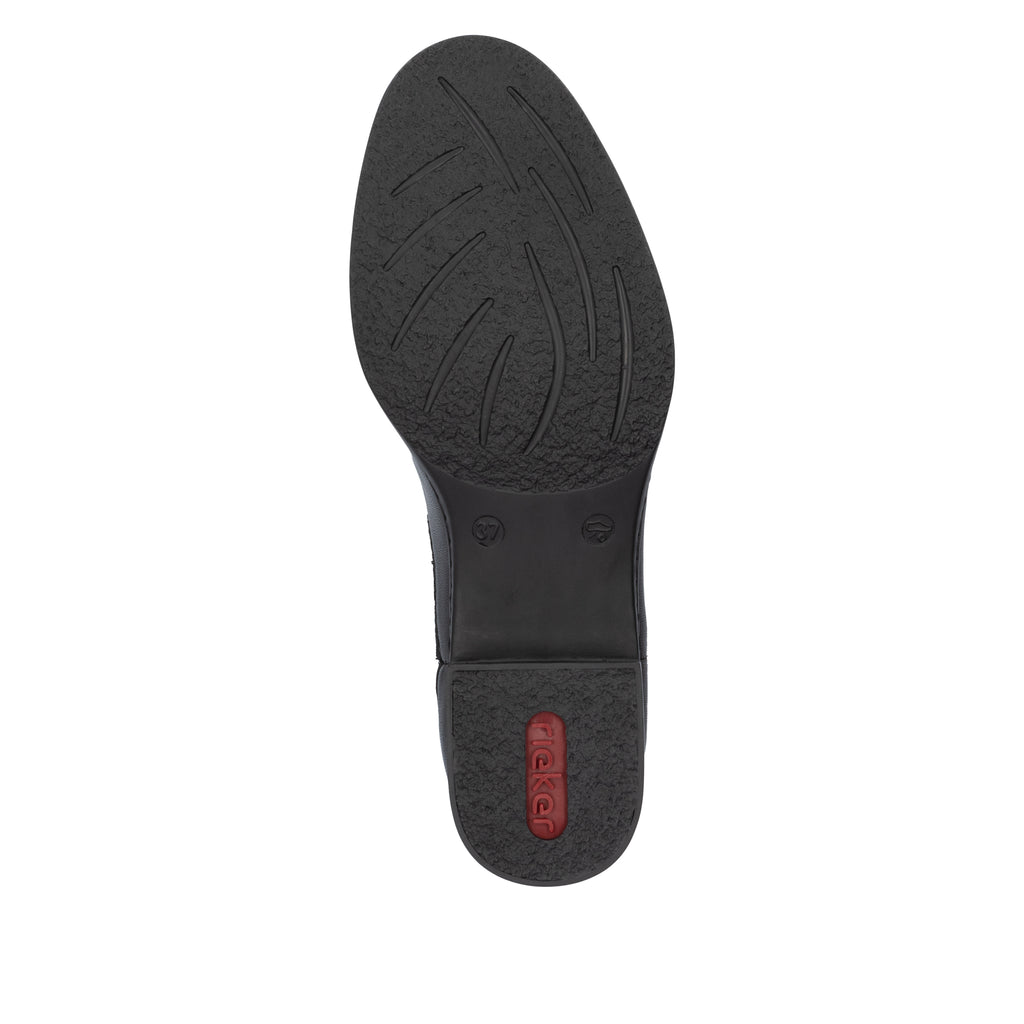 Black Elasticated Boots for Women | Rieker 73457-00