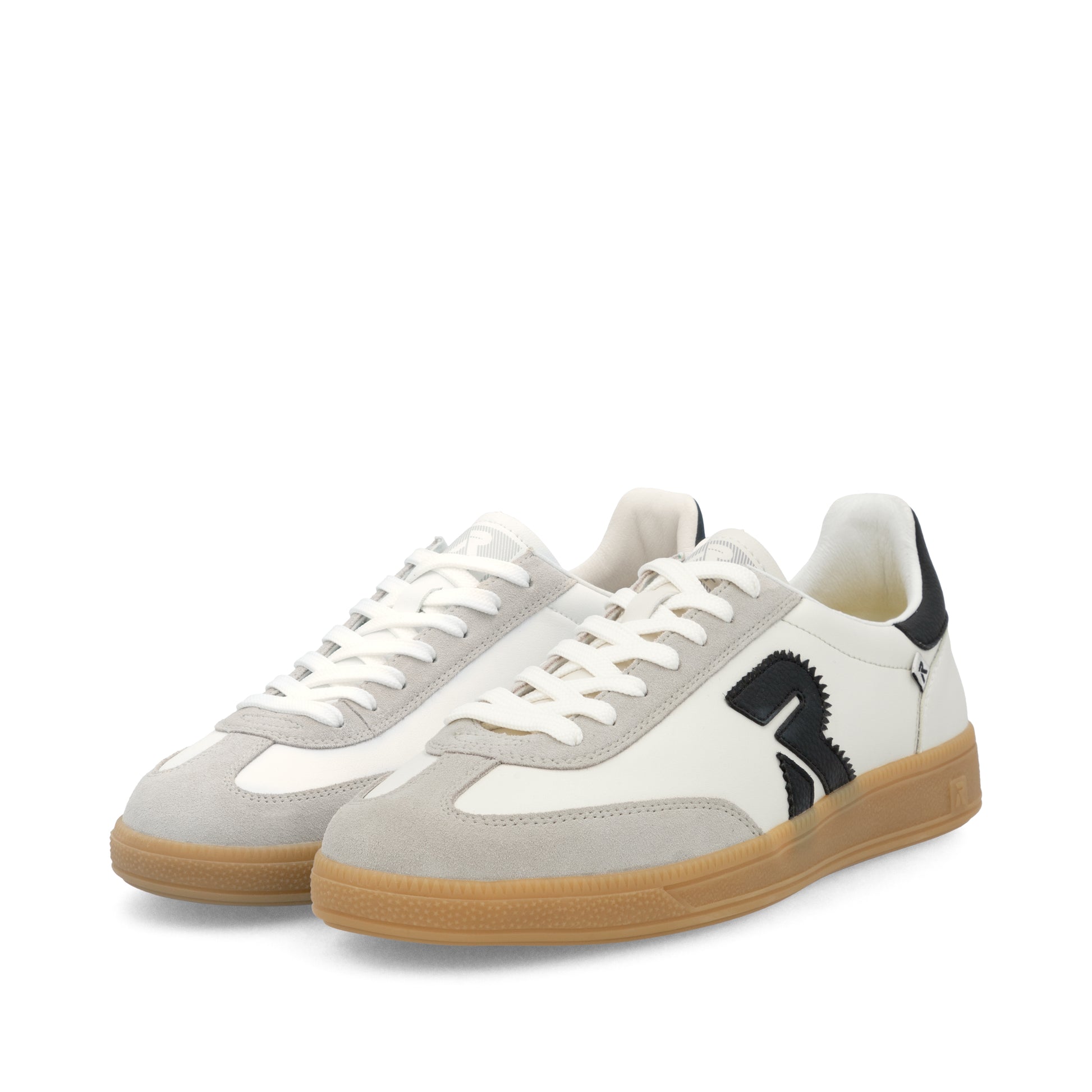 White Elasticated Shoes for Men | Rieker U2200-83