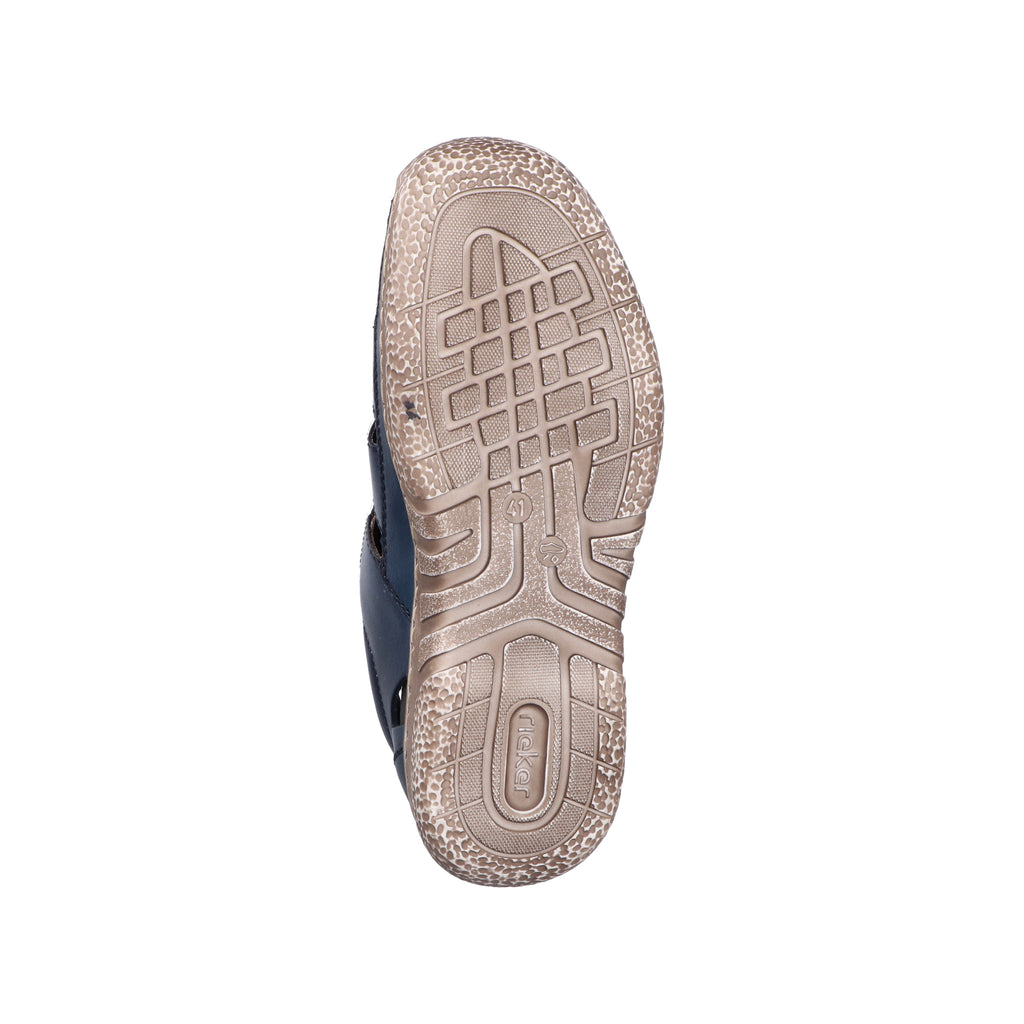 Blue Hook & Loop Shoes for Men | Rieker 03578-14