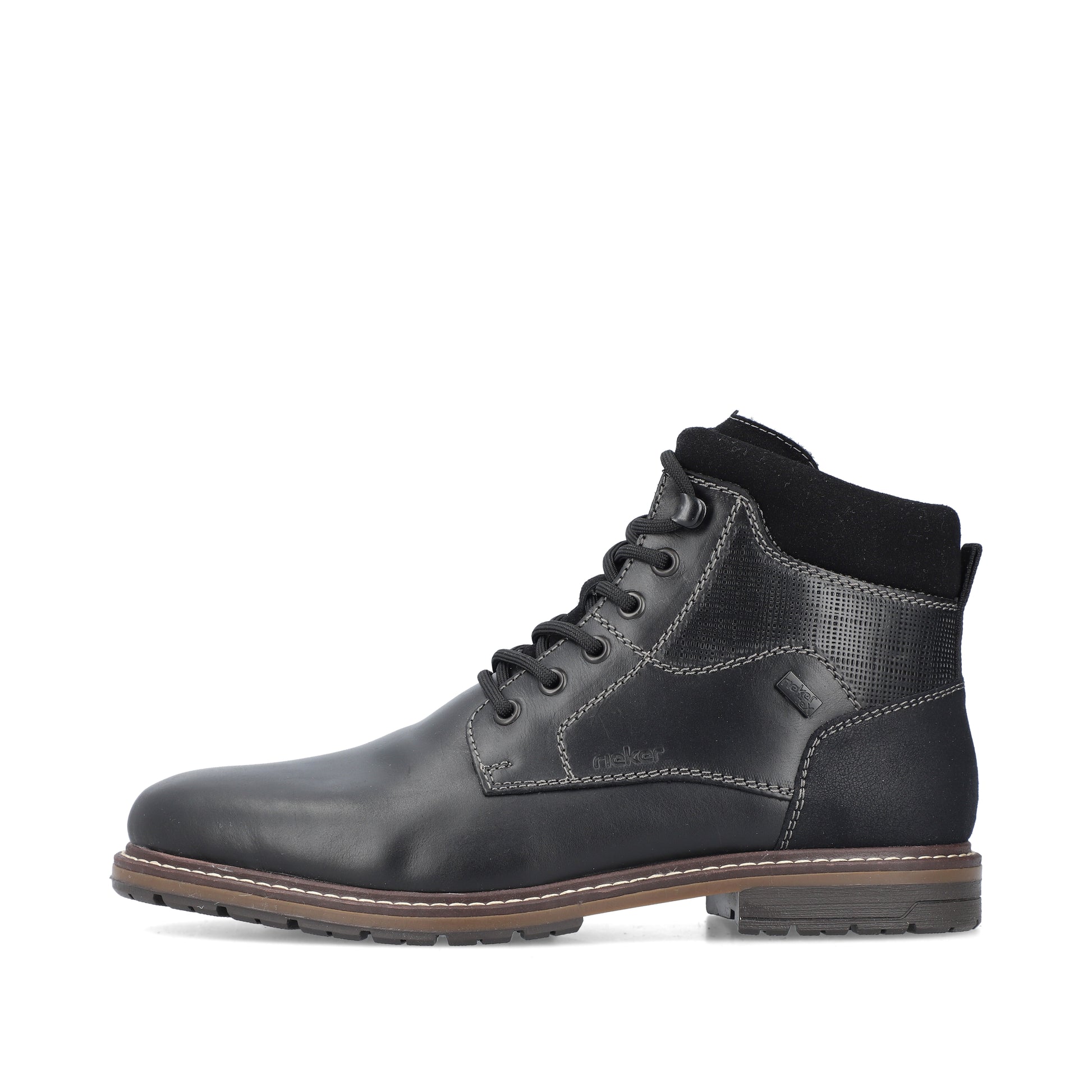 Black Zip Boots for Men | Rieker 13740-00