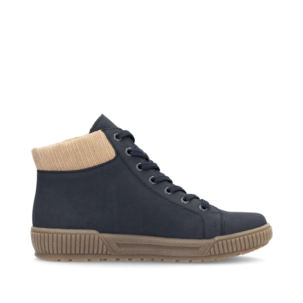 Blue Zip Boots for Women | Rieker N0709-15