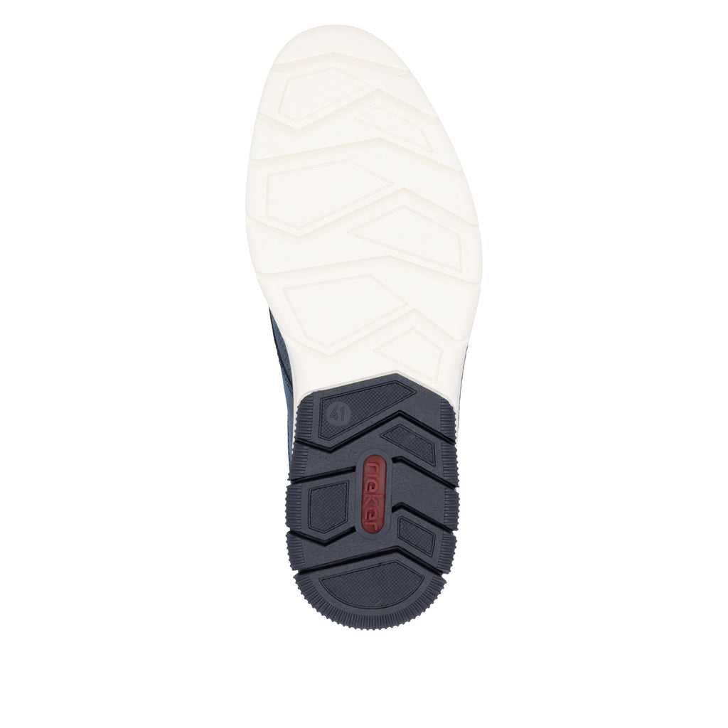 Blue Elasticated Shoes for Men | Rieker 14450-14