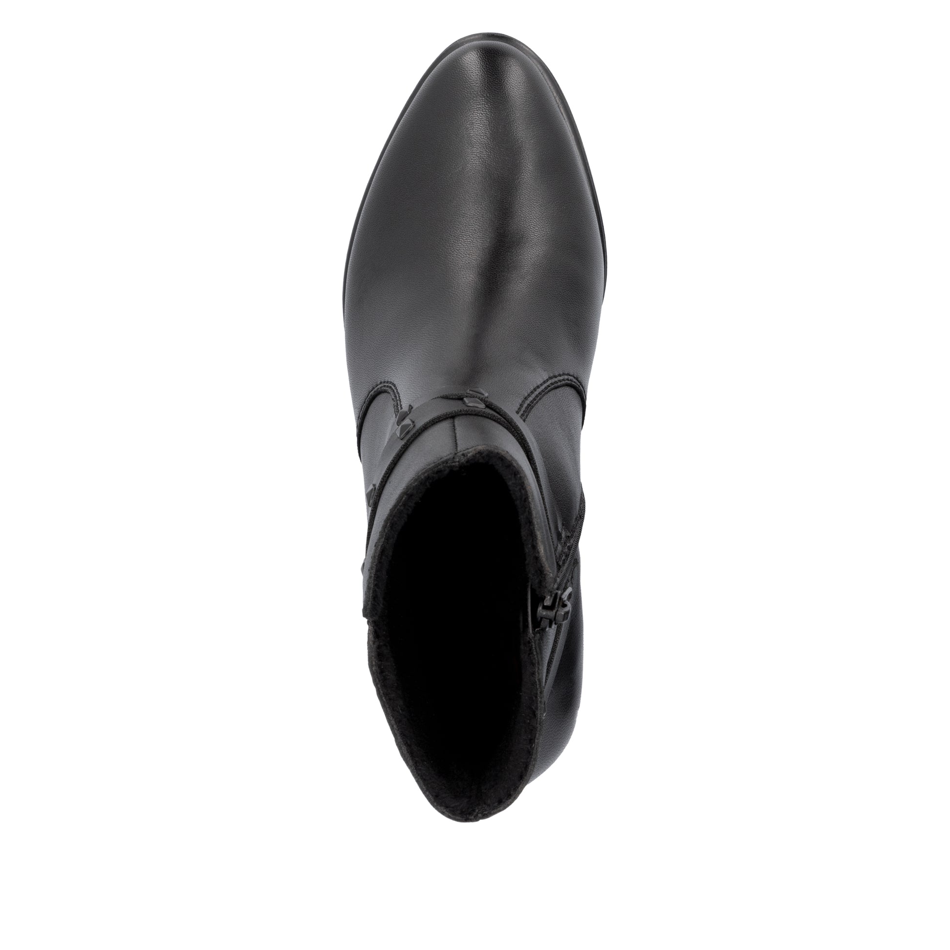 Black Zip Boots for Women | Rieker Y2059-00