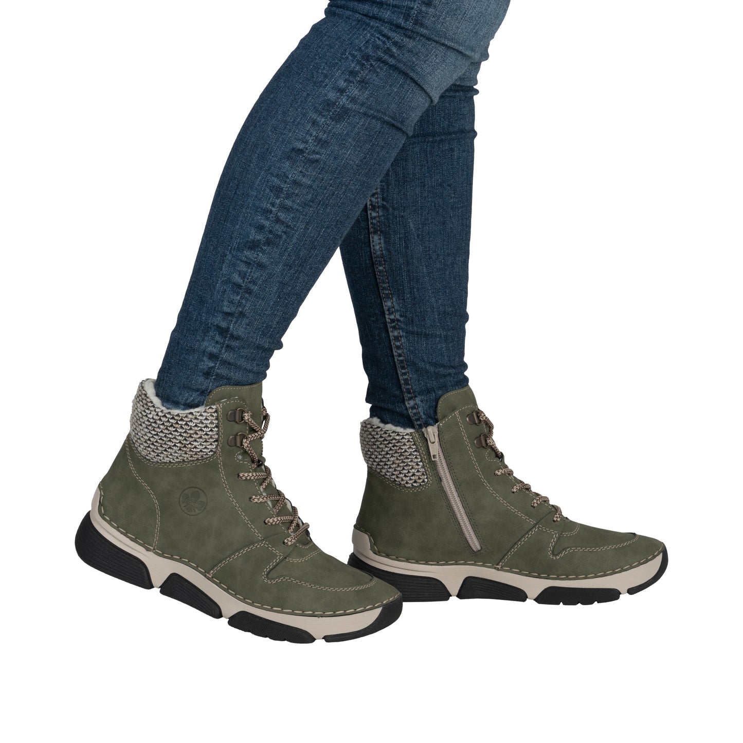 Rieker Green Boot