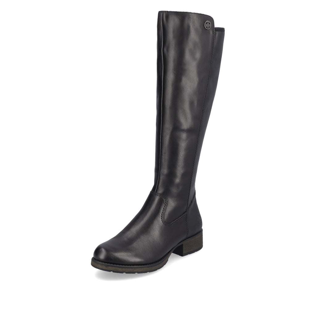 Black Zip Boots for Women | Rieker Z9591-01