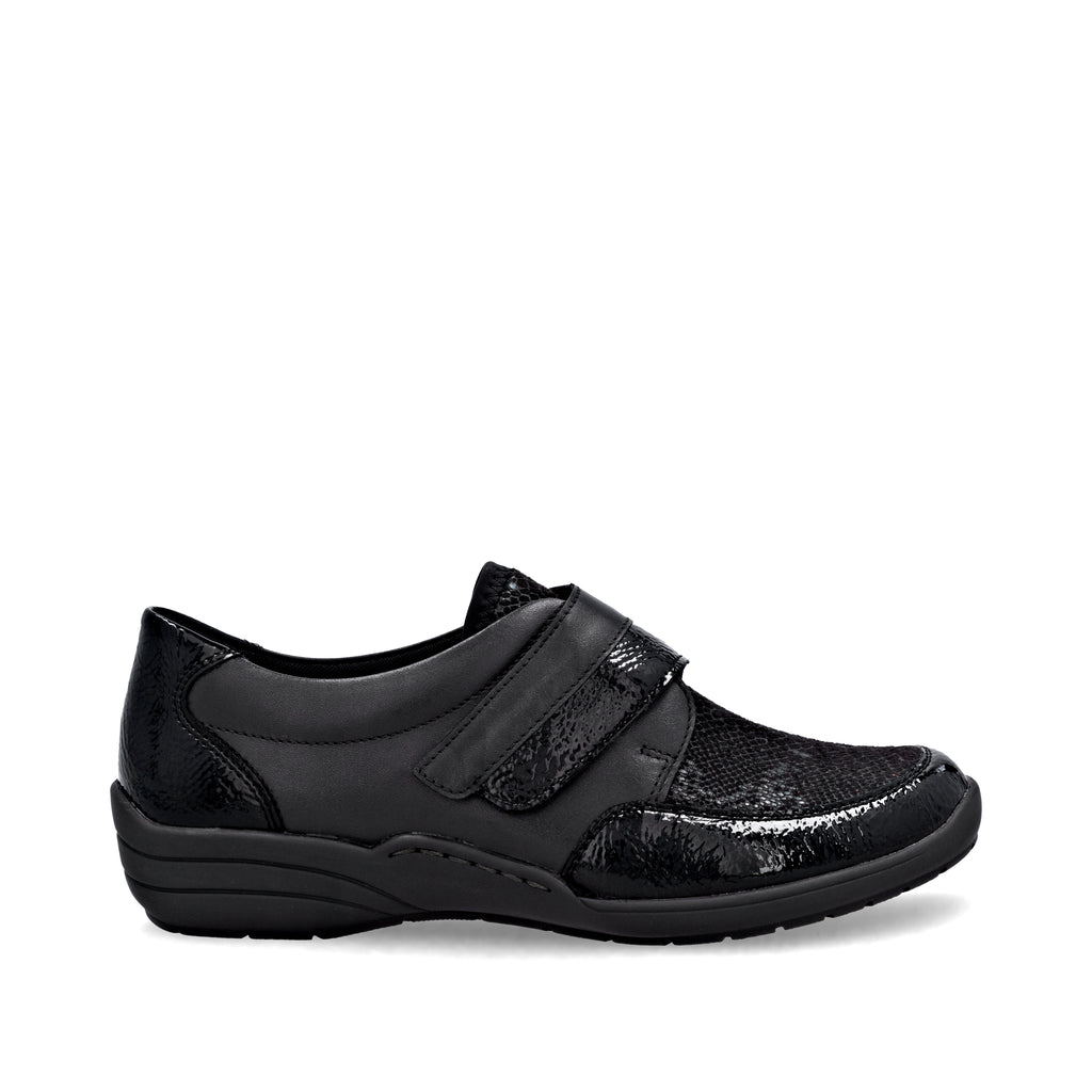 Black Hook & Loop Shoes for Women | Remonte R7600-00