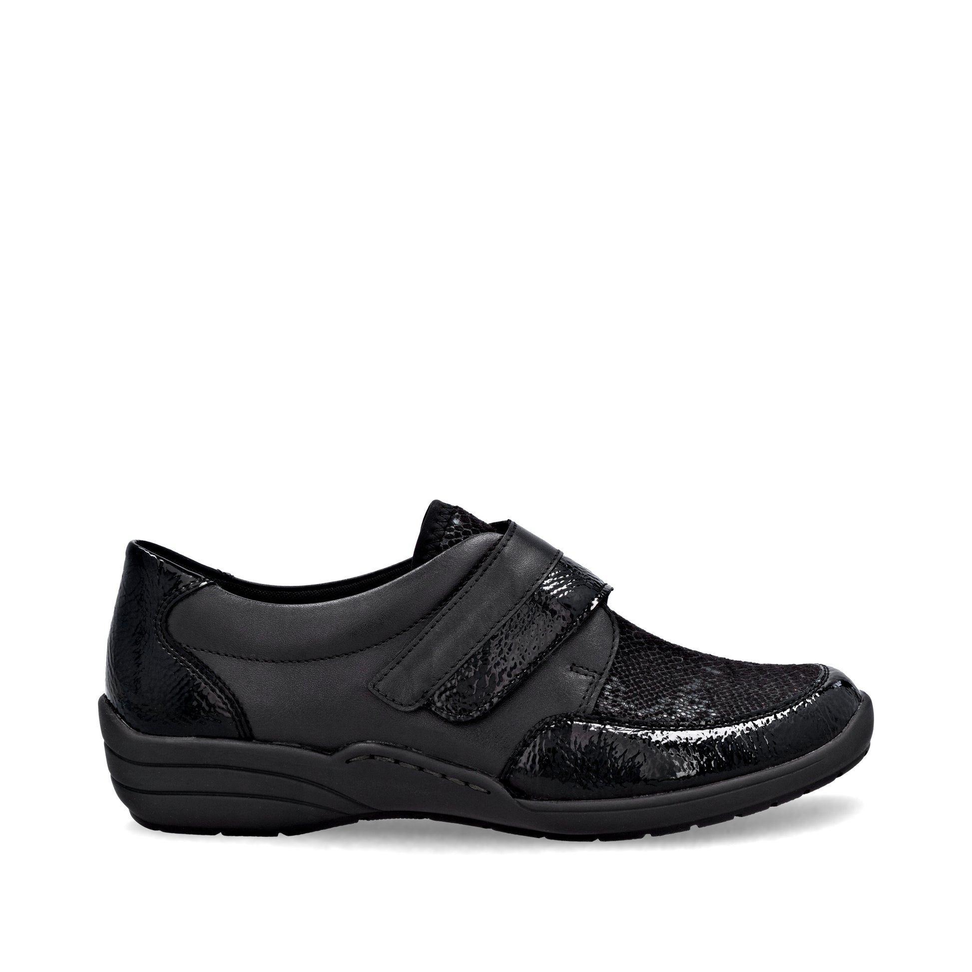 Black Hook & Loop Shoes for Women | Remonte R7600-00