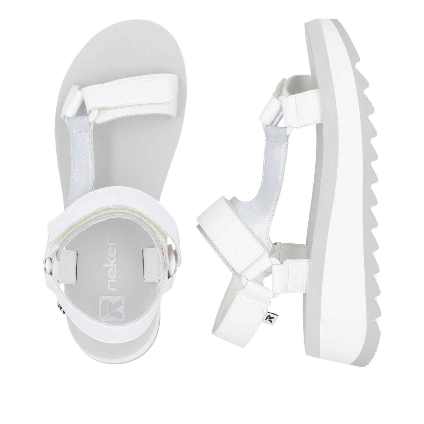 Rieker Sport Woman's Sandals - White | W3051-80