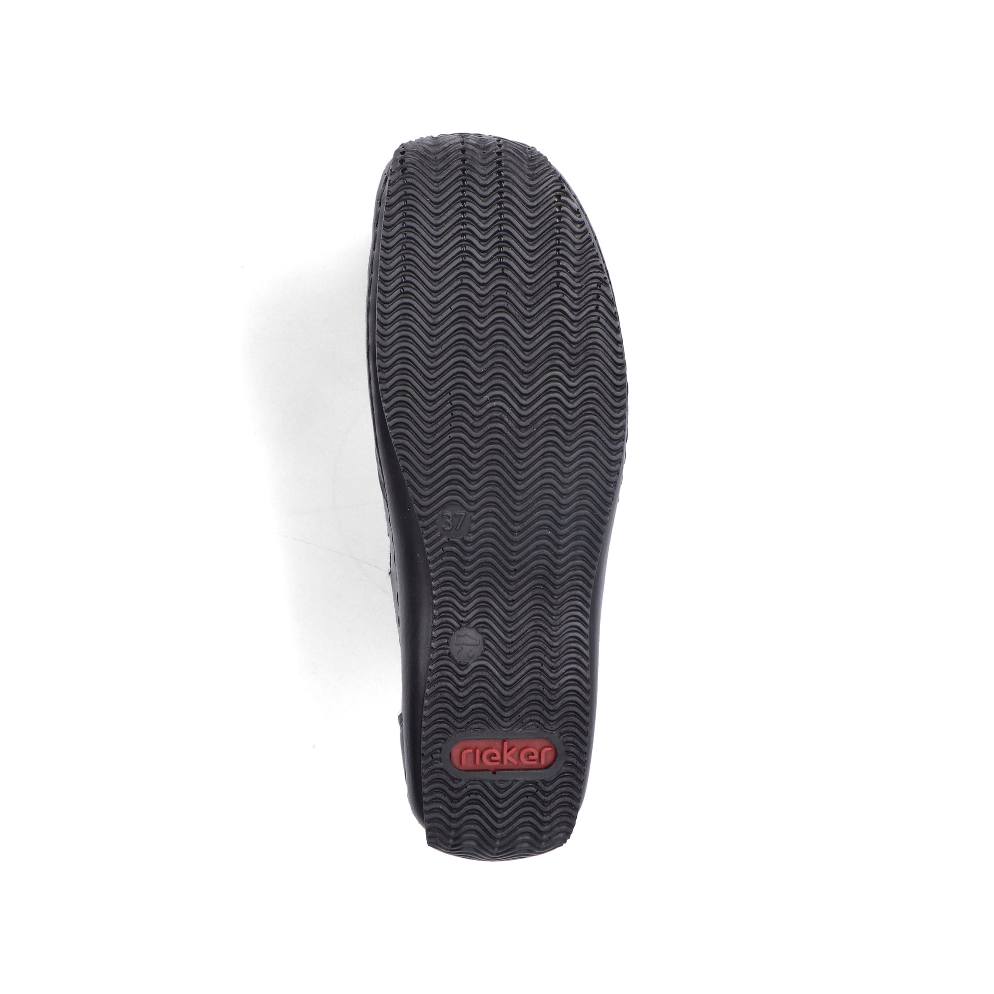 Black Elasticated Shoes for Women | Rieker L1751-00