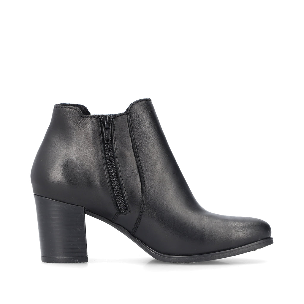 Black Zip Boots for Women | Rieker 50194-00