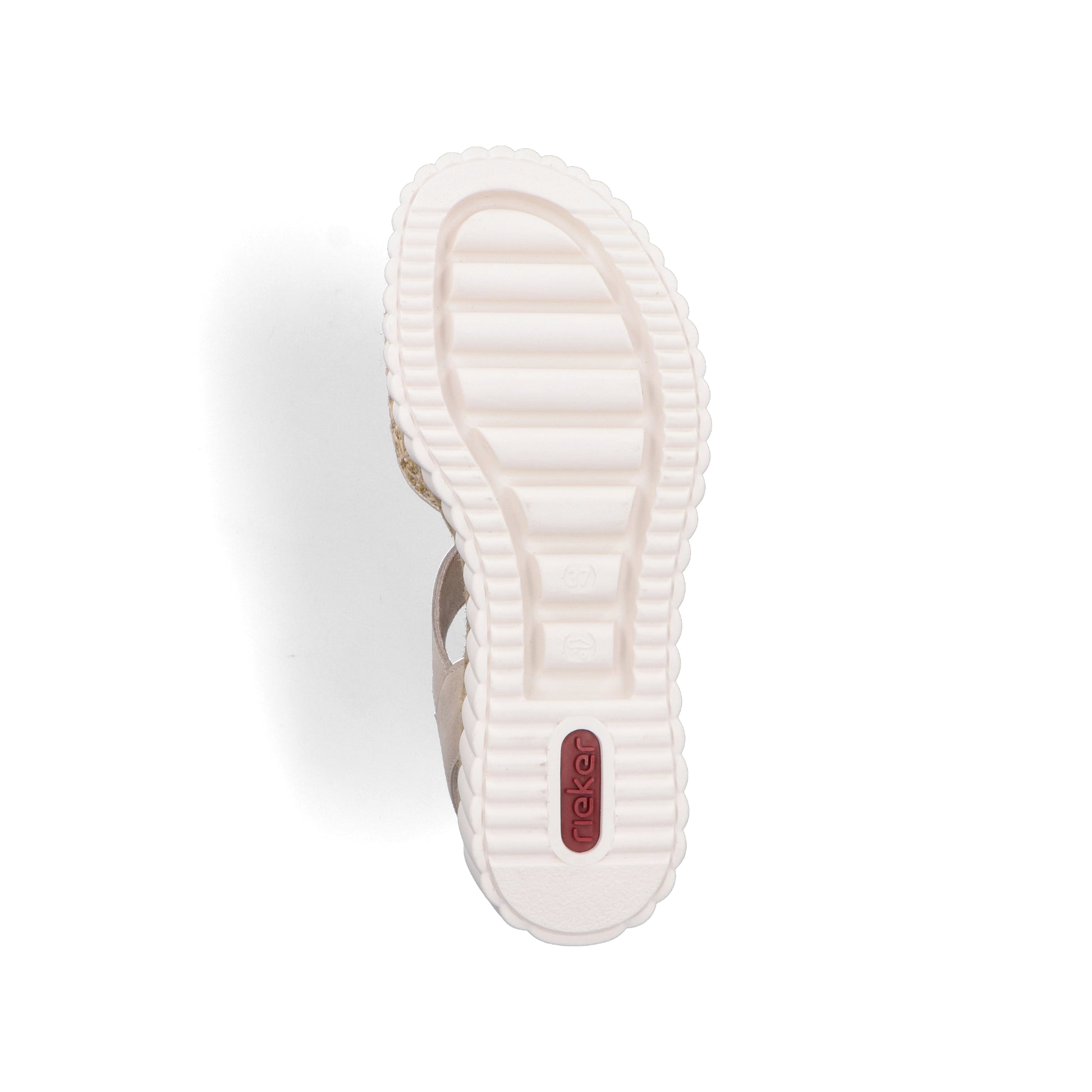 Beige Hook & Loop Sandals for Women | Rieker 69176-62