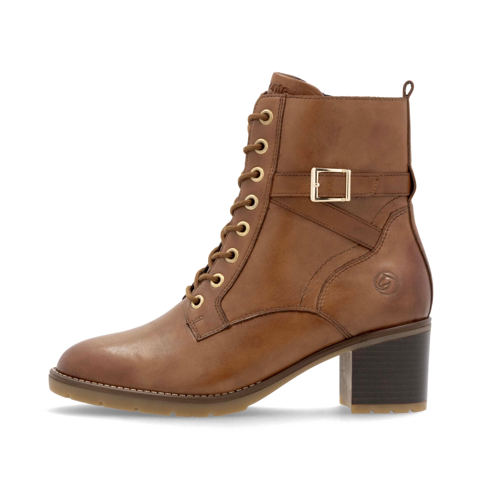 Brown Zip Boots for Women | Remonte D2A74-24