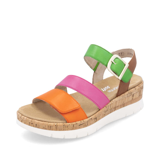 remonte Woman's Sandals - Multi-Coloured | D2P50-90