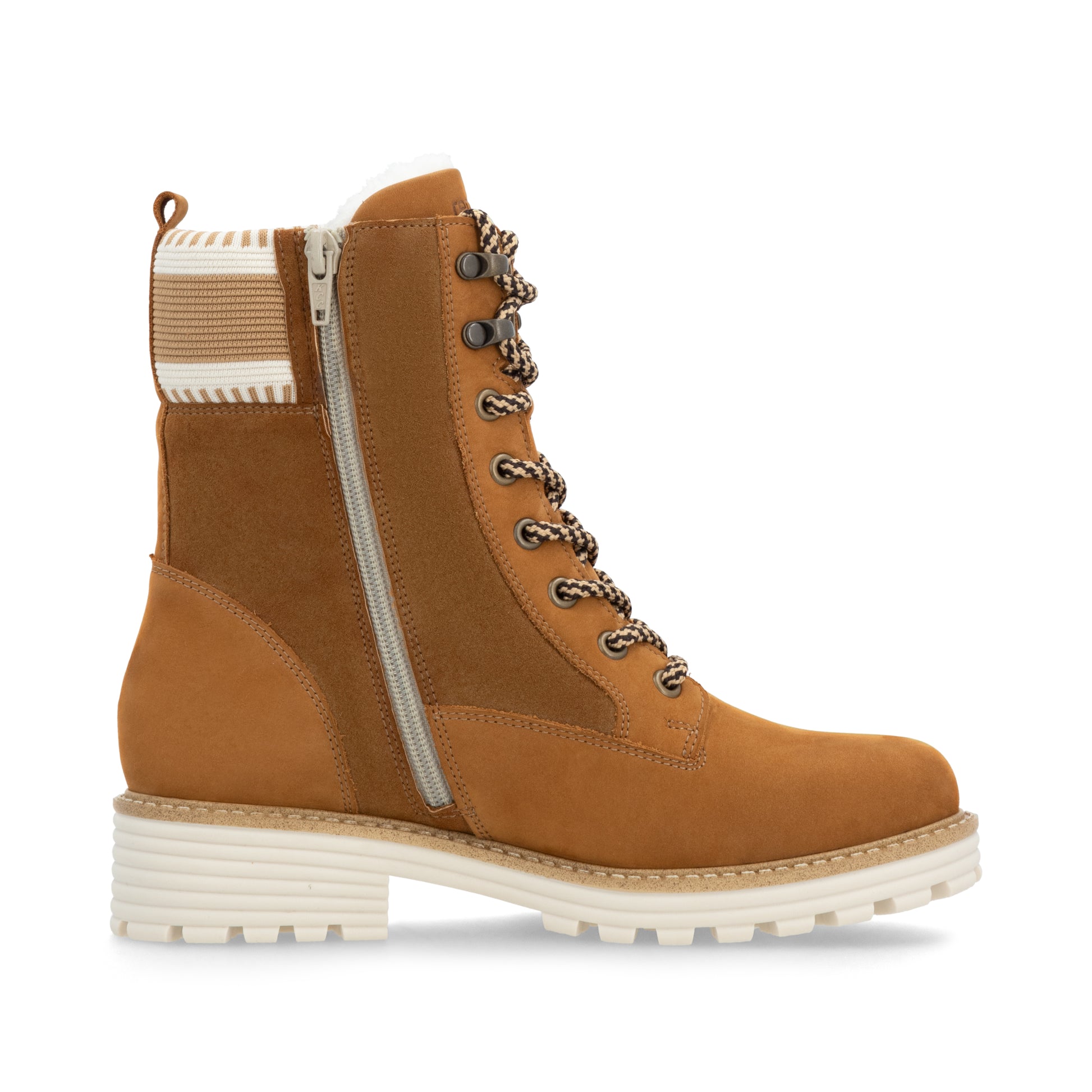 Brown Zip Boots for Women | Remonte D0W77-22