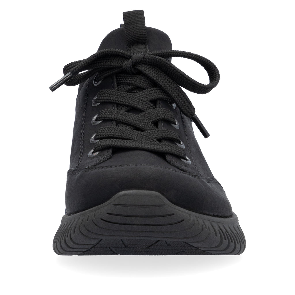 Black Elasticated Shoes for Women | Rieker M5352-00