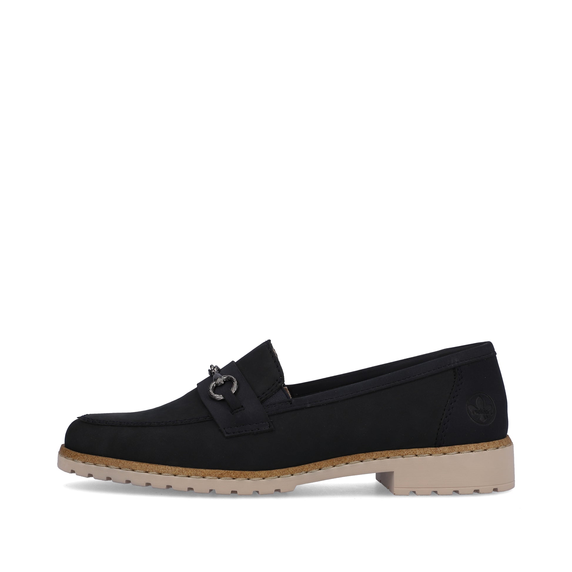 Blue Elasticated Shoes for Women | Rieker 51860-14
