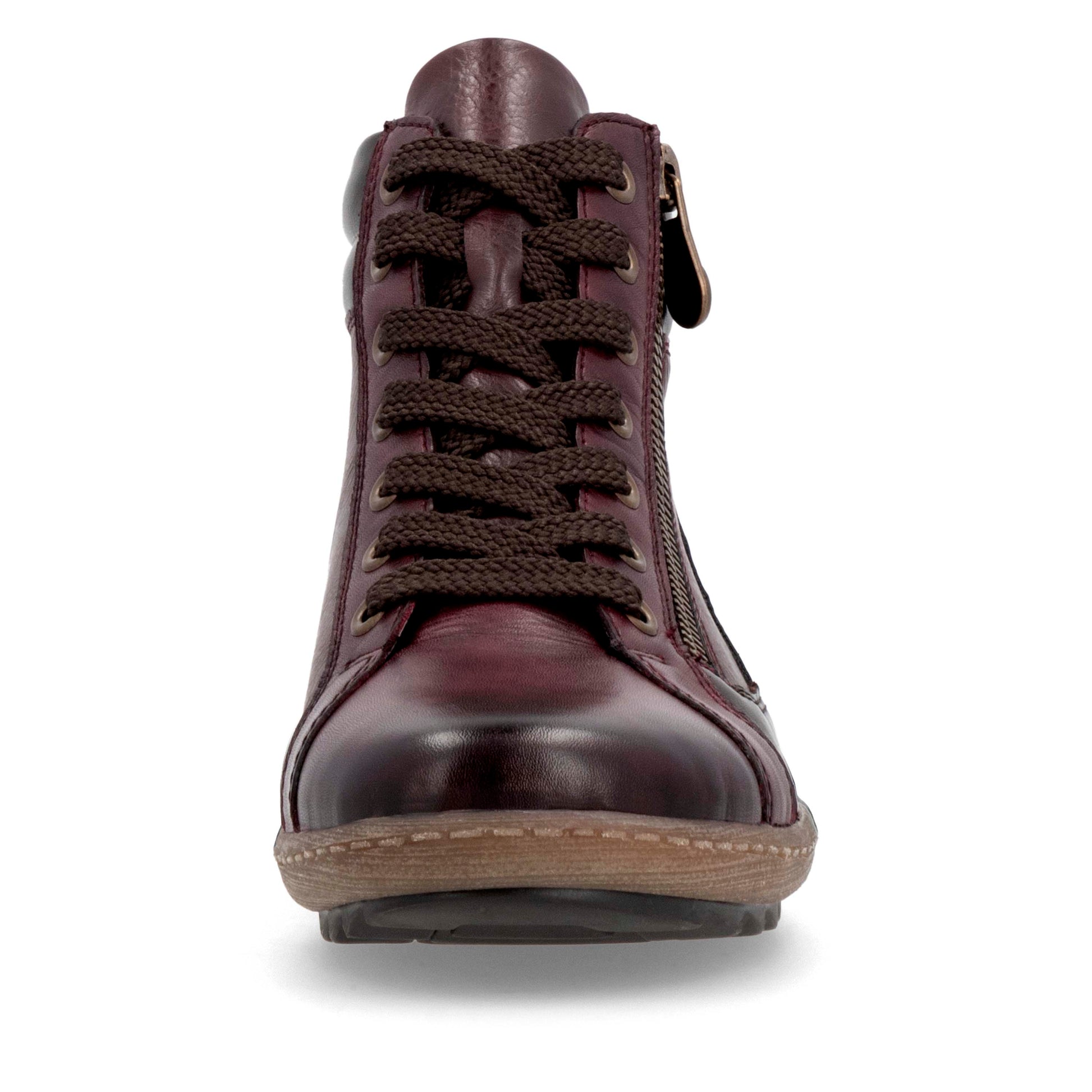 Red Zip Boots for Women | Remonte R1458-35