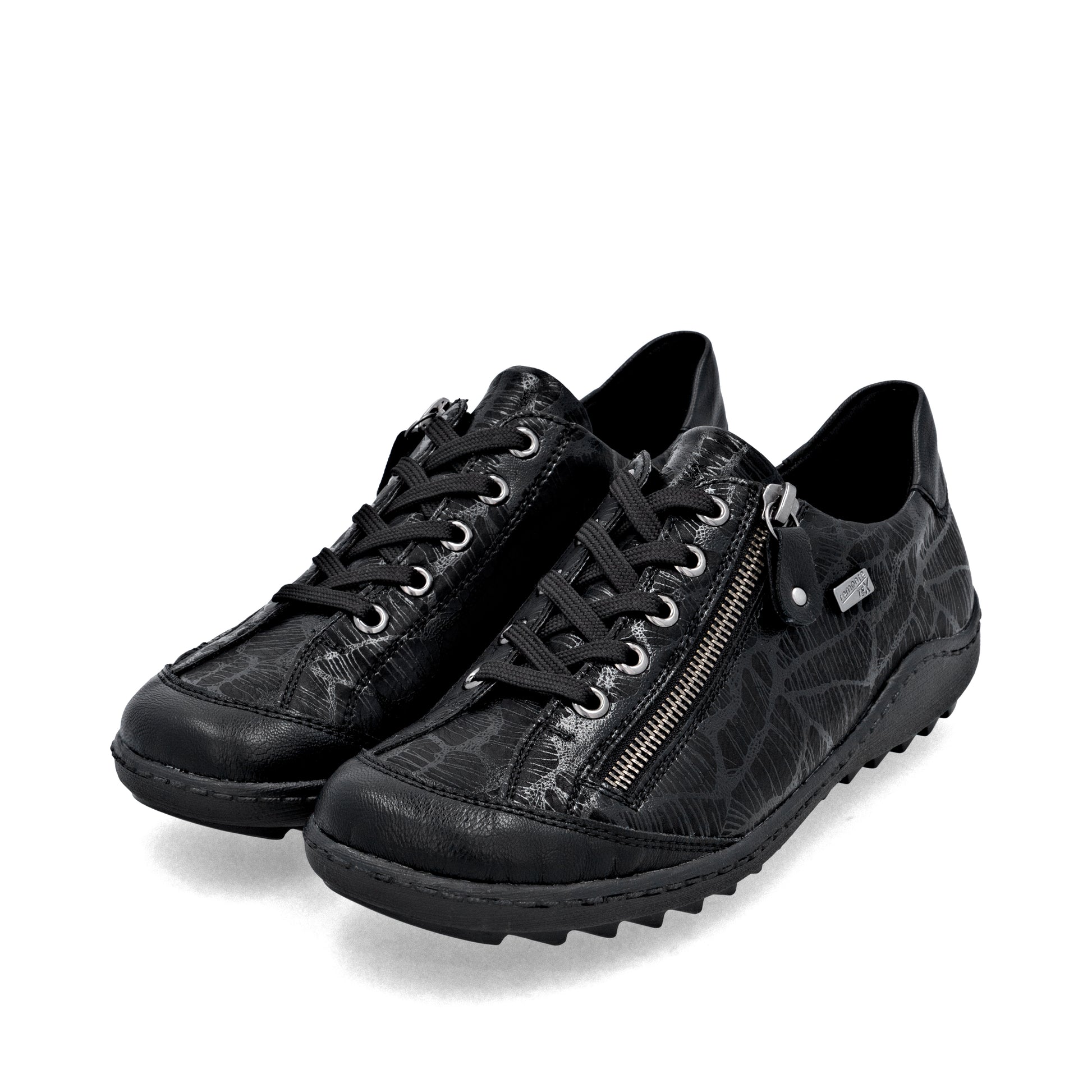 Black Zip Shoes for Women | Remonte R1402-00