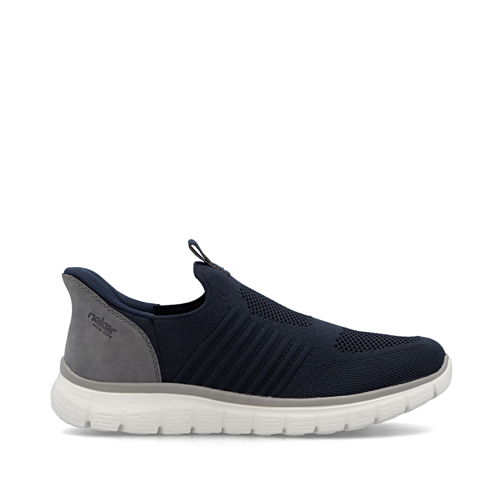 Blue Elasticated Shoes for Men | Rieker B6659-15