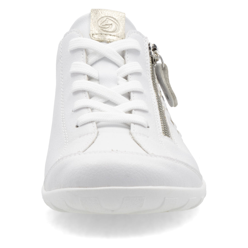 White Zip Shoes for Women | Remonte R3404-82
