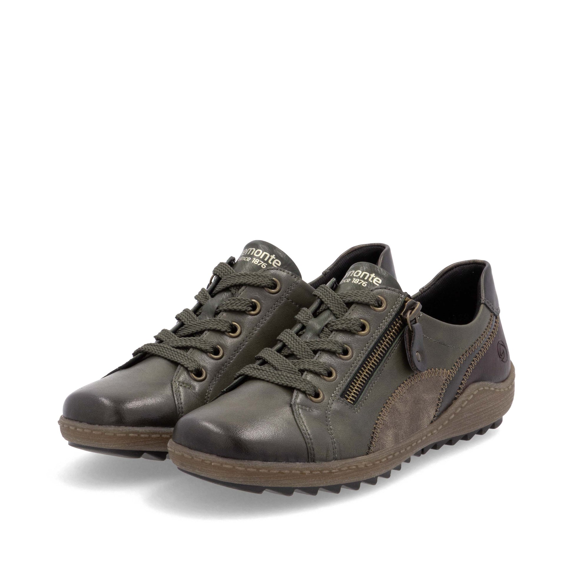 Green Zip Shoes for Women | Remonte R1439-52