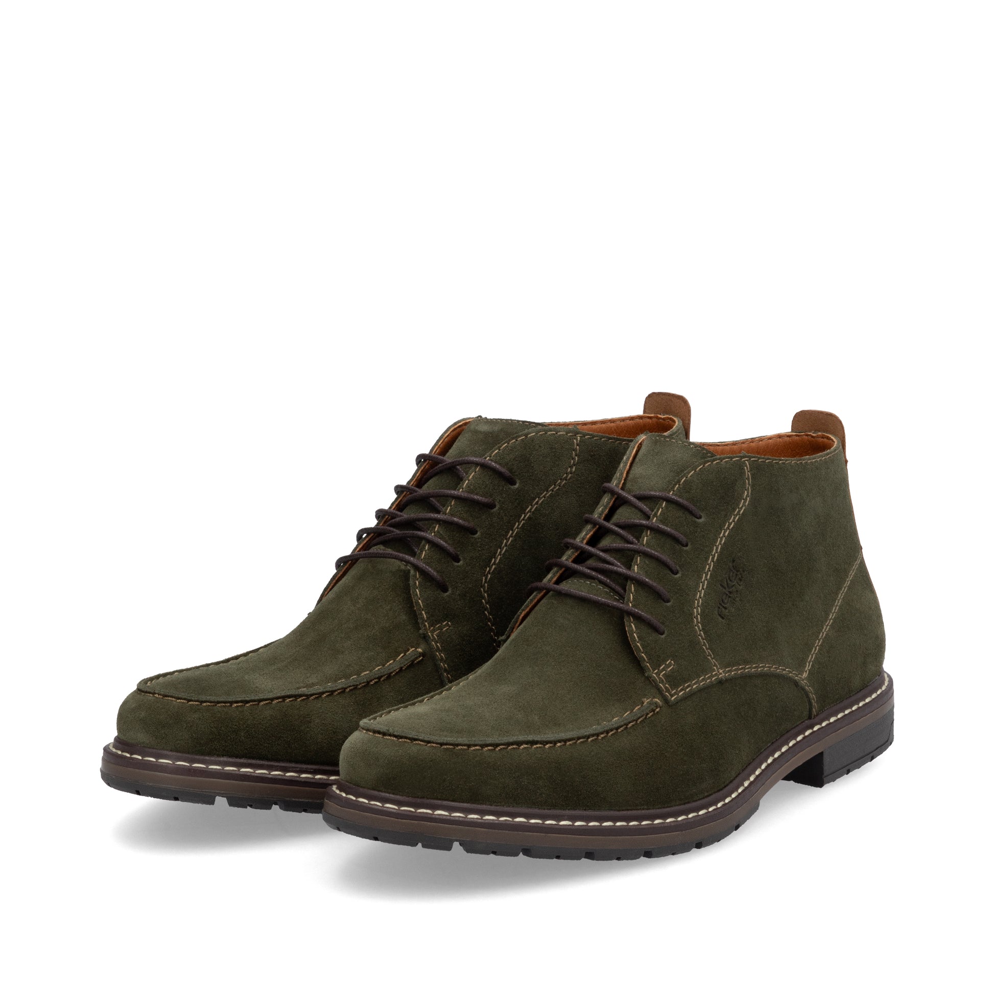 Green Elasticated Boots for Men | Rieker 13700-54
