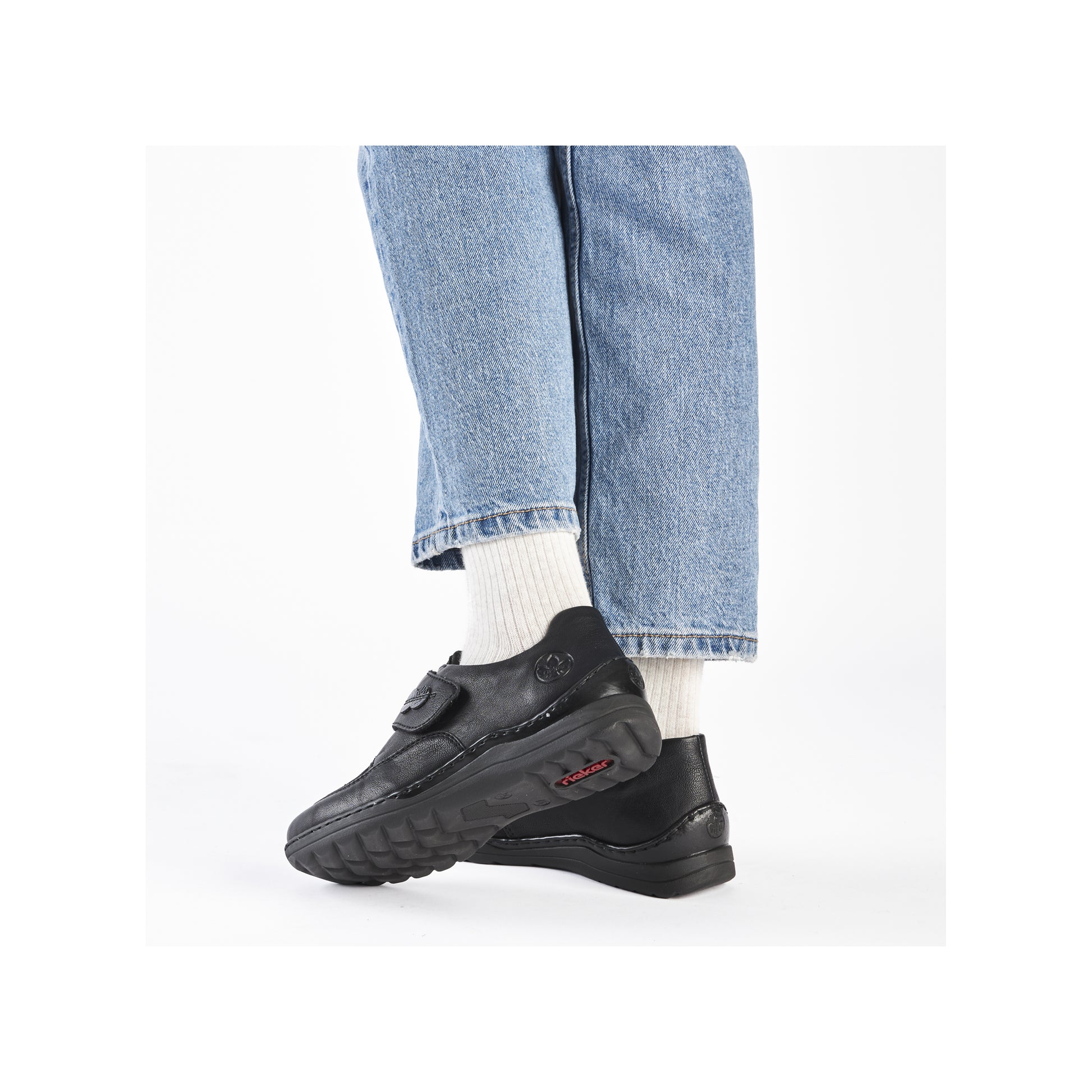 Black Hook & Loop Shoes for Women | Rieker 48954-00