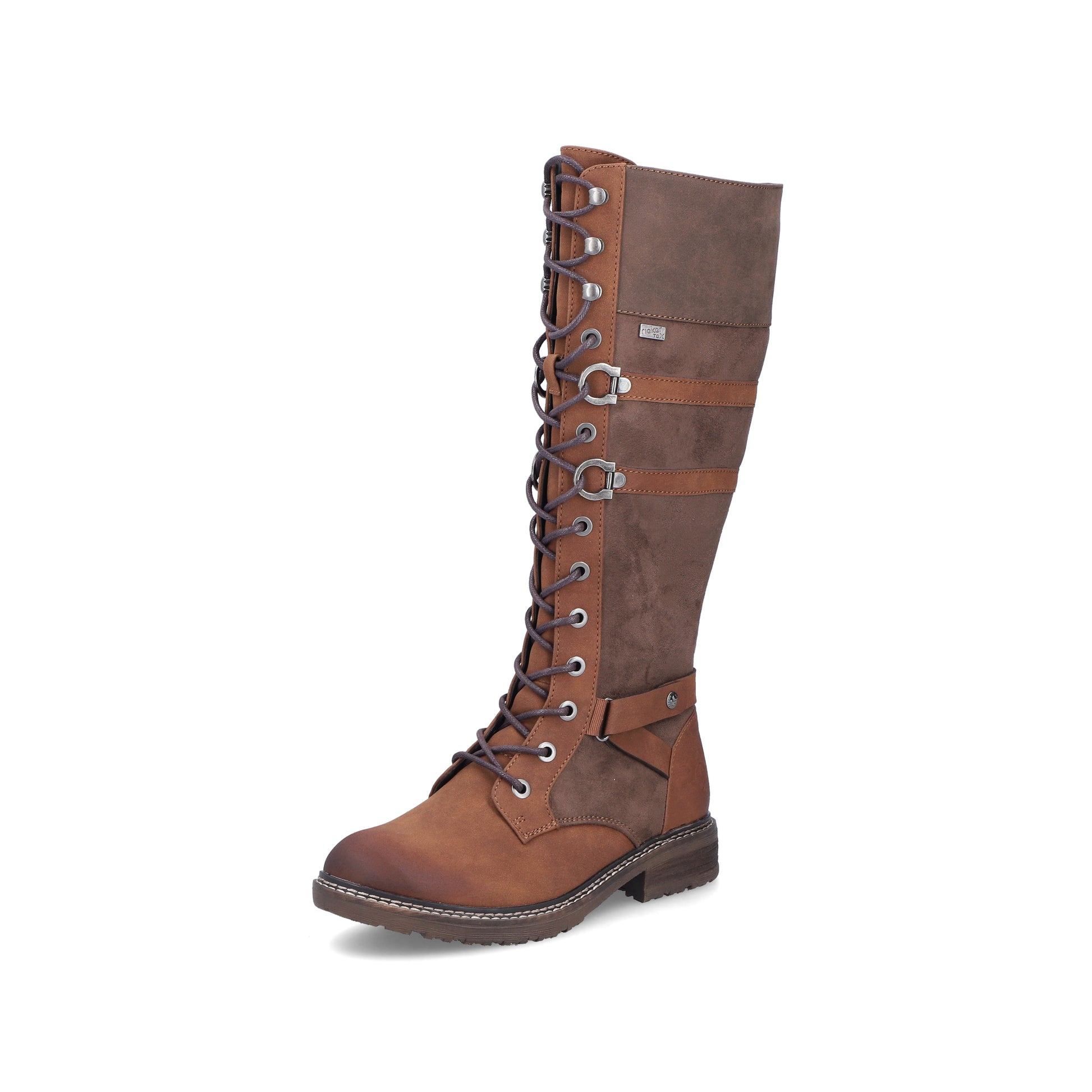 Brown Zip Boots for Women | Rieker 94732-25