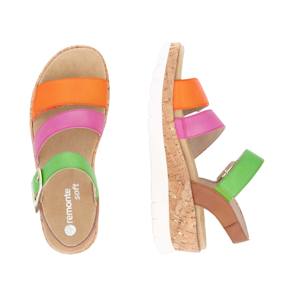 Multi Hook & Loop Sandals for Women | Remonte D2P50-90