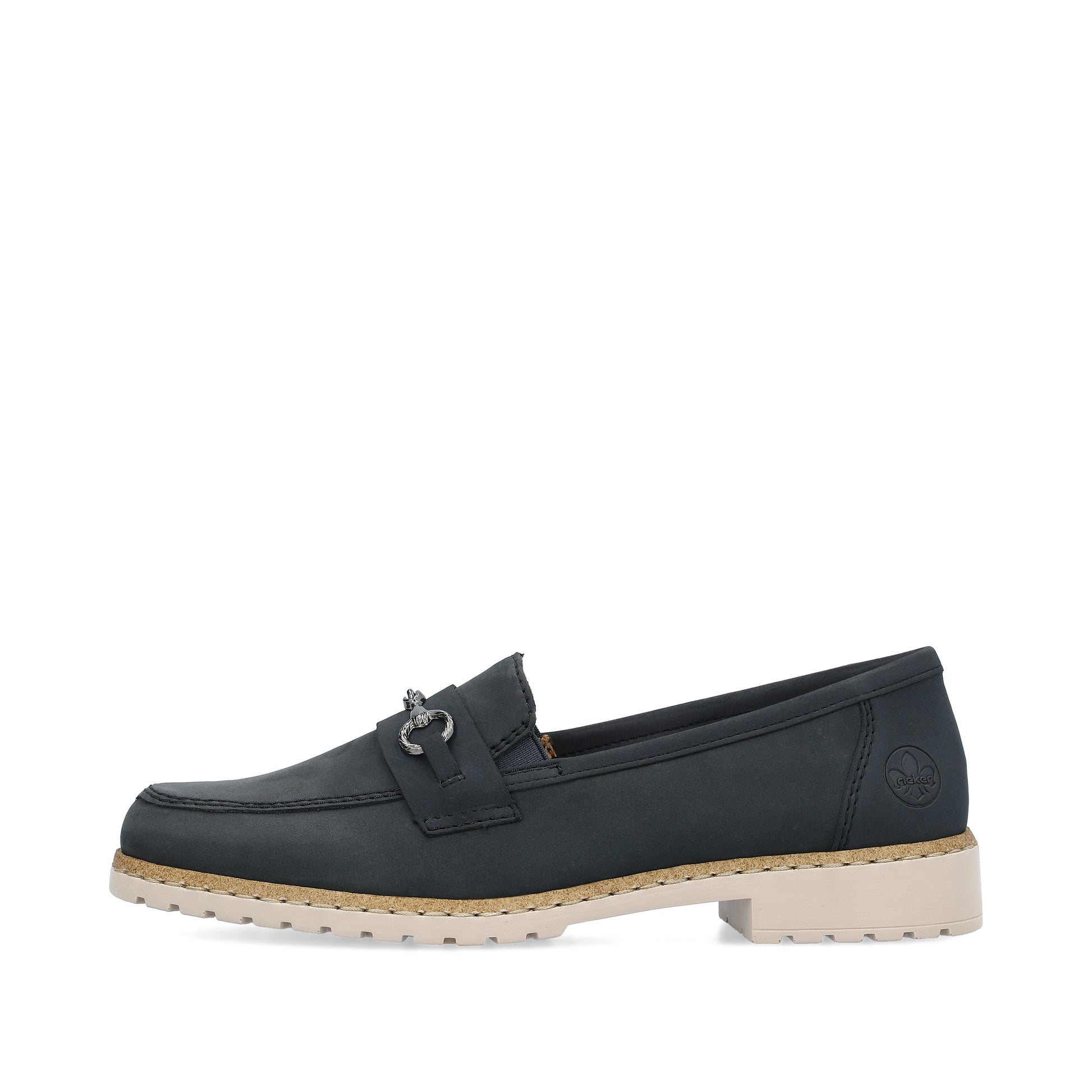 Blue Elasticated Shoes for Women | Rieker 51860-14