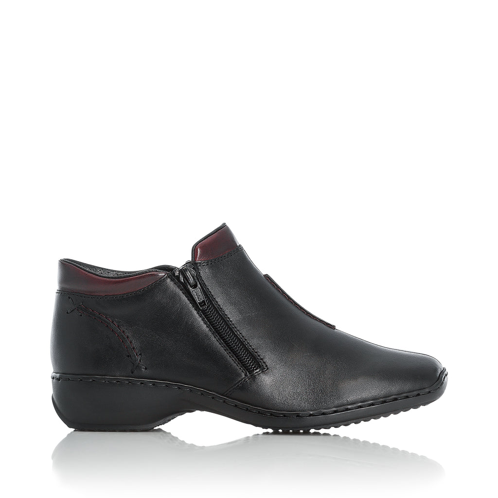 Black Zip Boots for Women | Rieker L3882-00