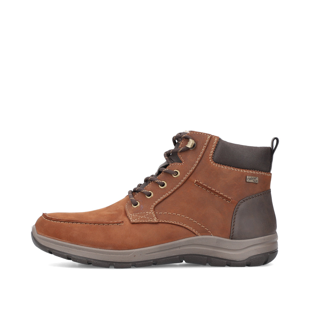 Brown Zip Boots for Men | Rieker 03610-22